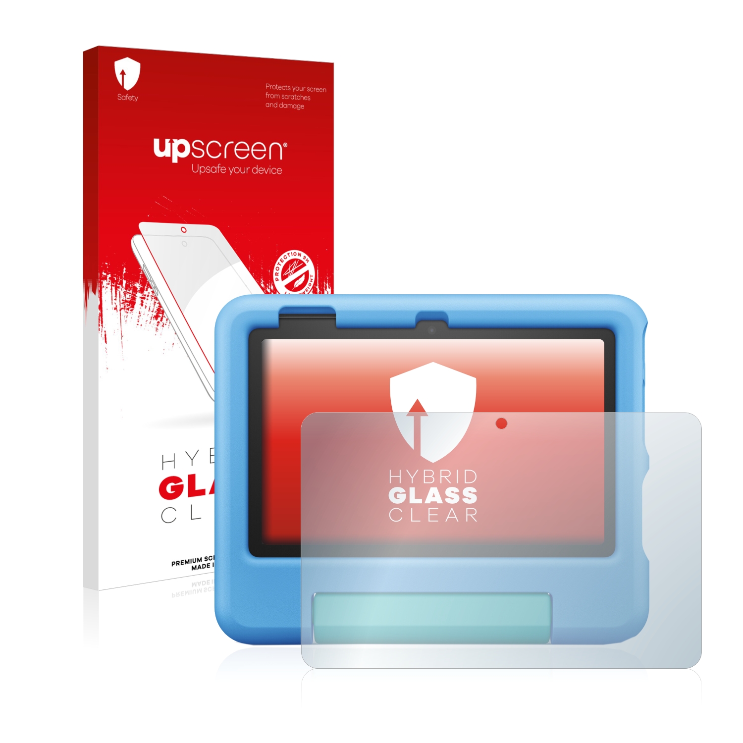 čirá skleněná fólie upscreen Hybrid Glas pro Amazon Fire 7 Kids 2022