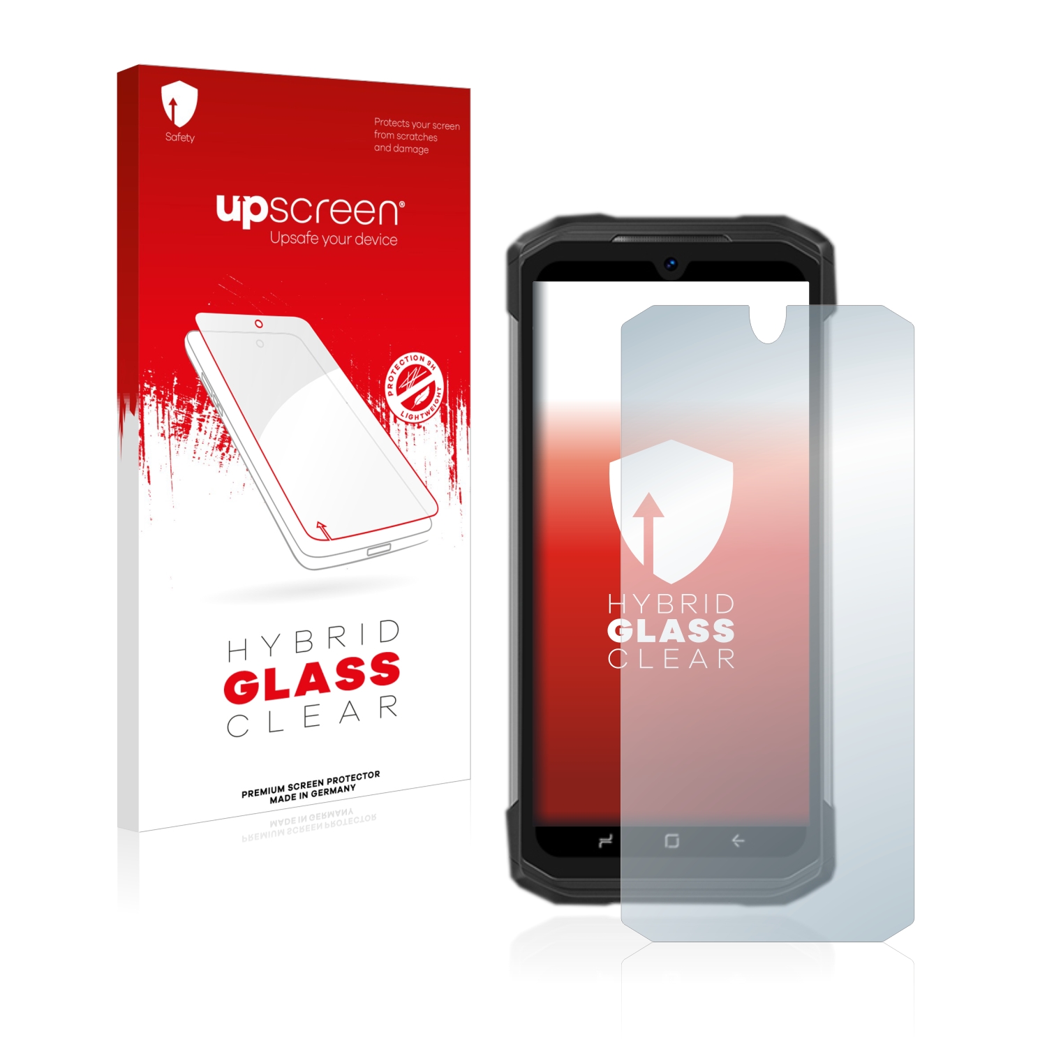 čirá skleněná fólie upscreen Hybrid Glas pro Doogee S98 Pro