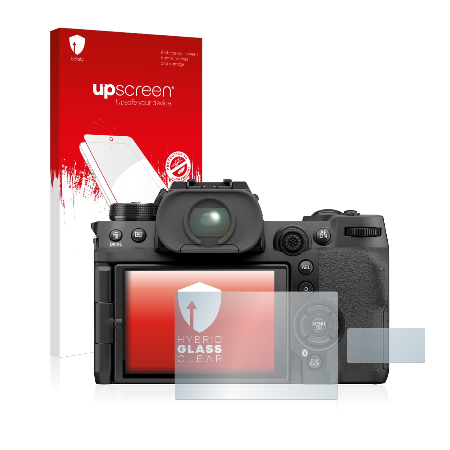 čirá skleněná fólie upscreen Hybrid Glas pro Fujifilm X-H2S