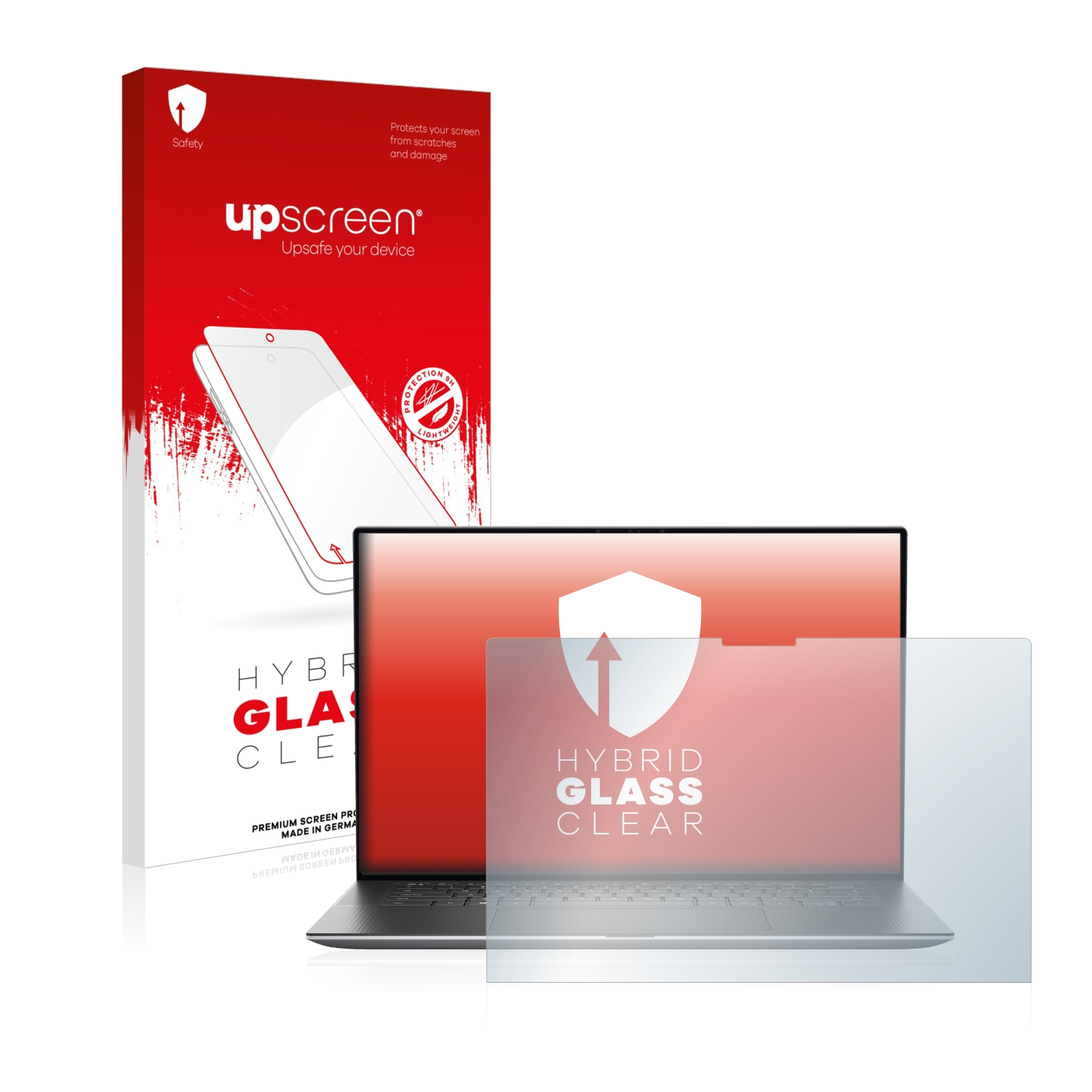 čirá skleněná fólie upscreen Hybrid Glas pro Dell Precision 5570 Touch