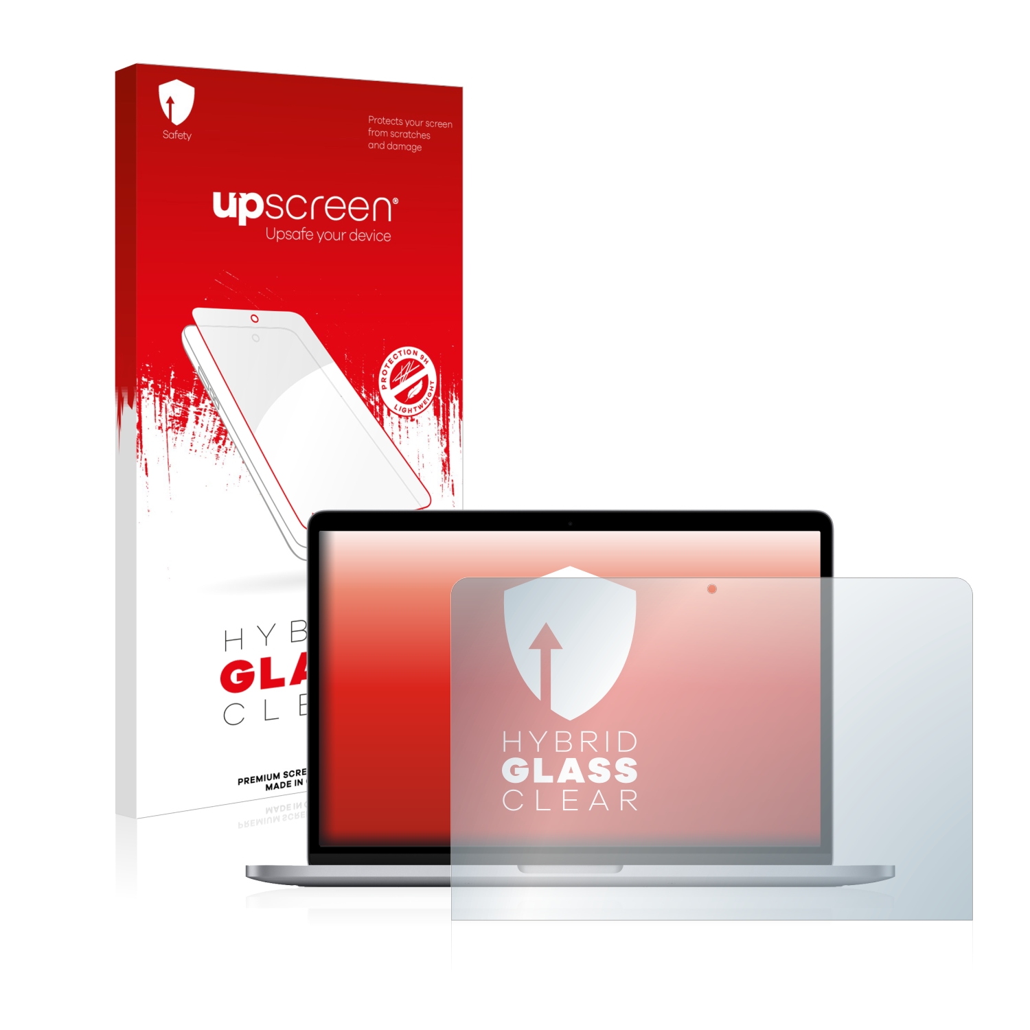 čirá skleněná fólie upscreen Hybrid Glas pro Apple MacBook Pro M2 2022