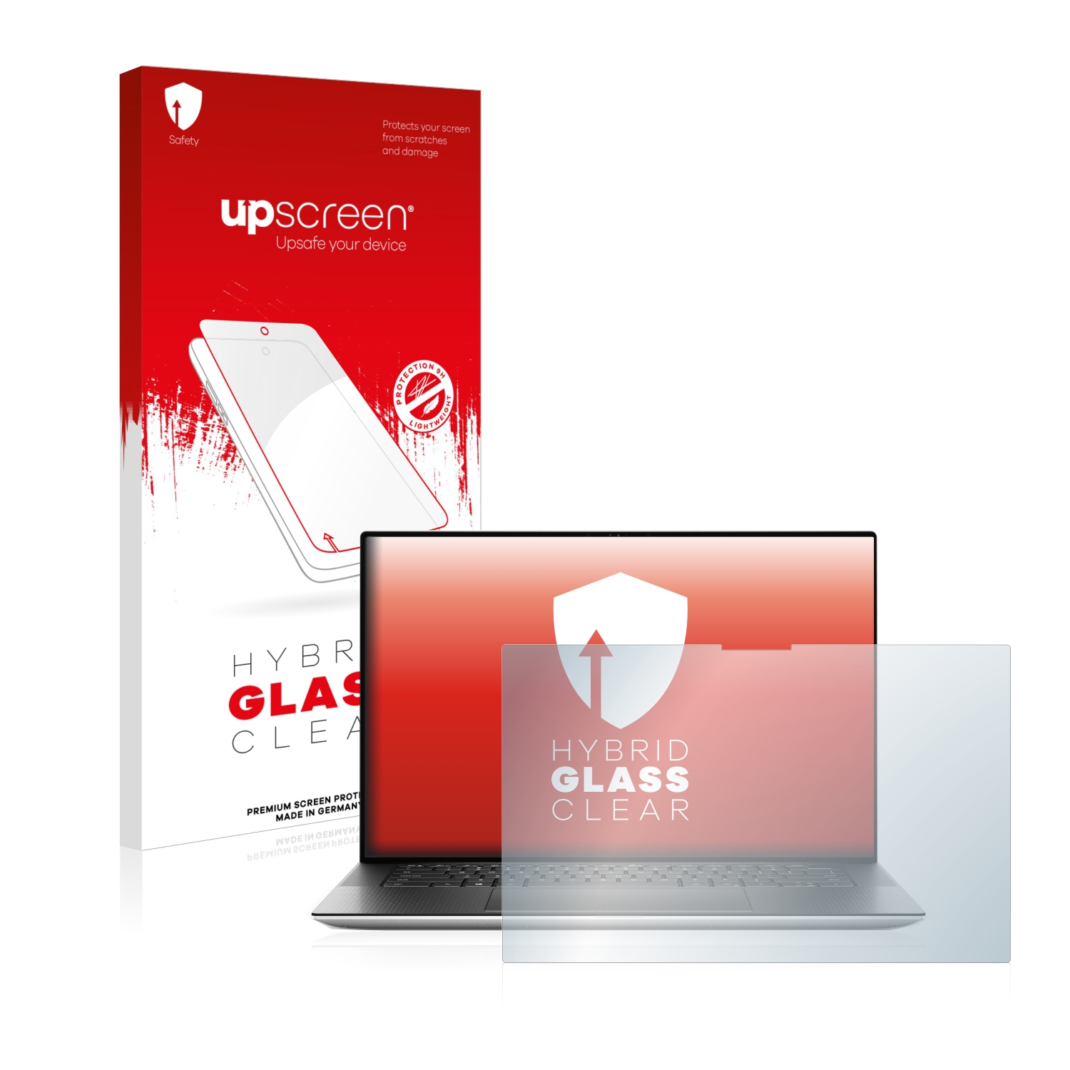 čirá skleněná fólie upscreen Hybrid Glas pro Dell XPS 15 9510 Touch