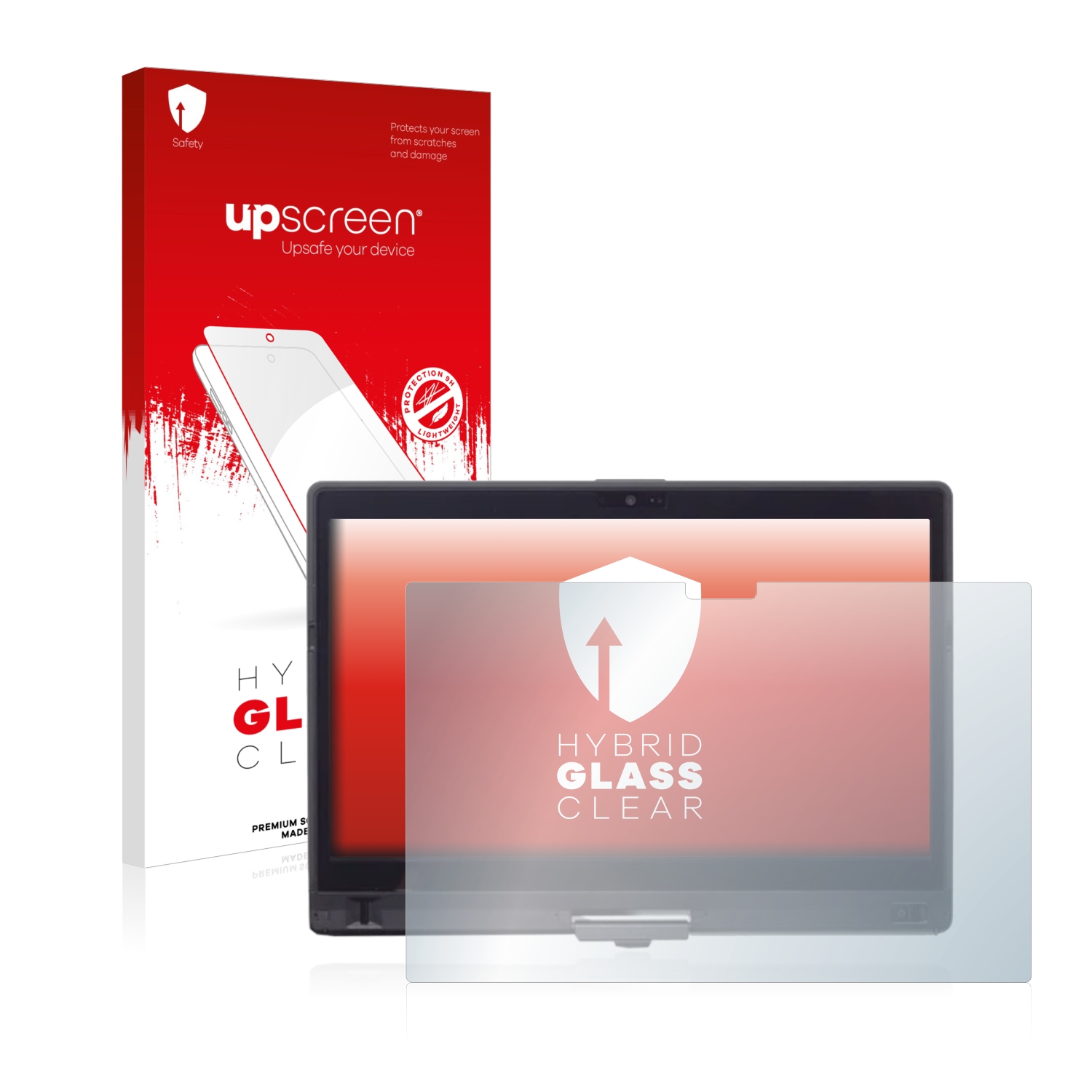 čirá skleněná fólie upscreen Hybrid Glas pro Fujitsu Lifebook T938
