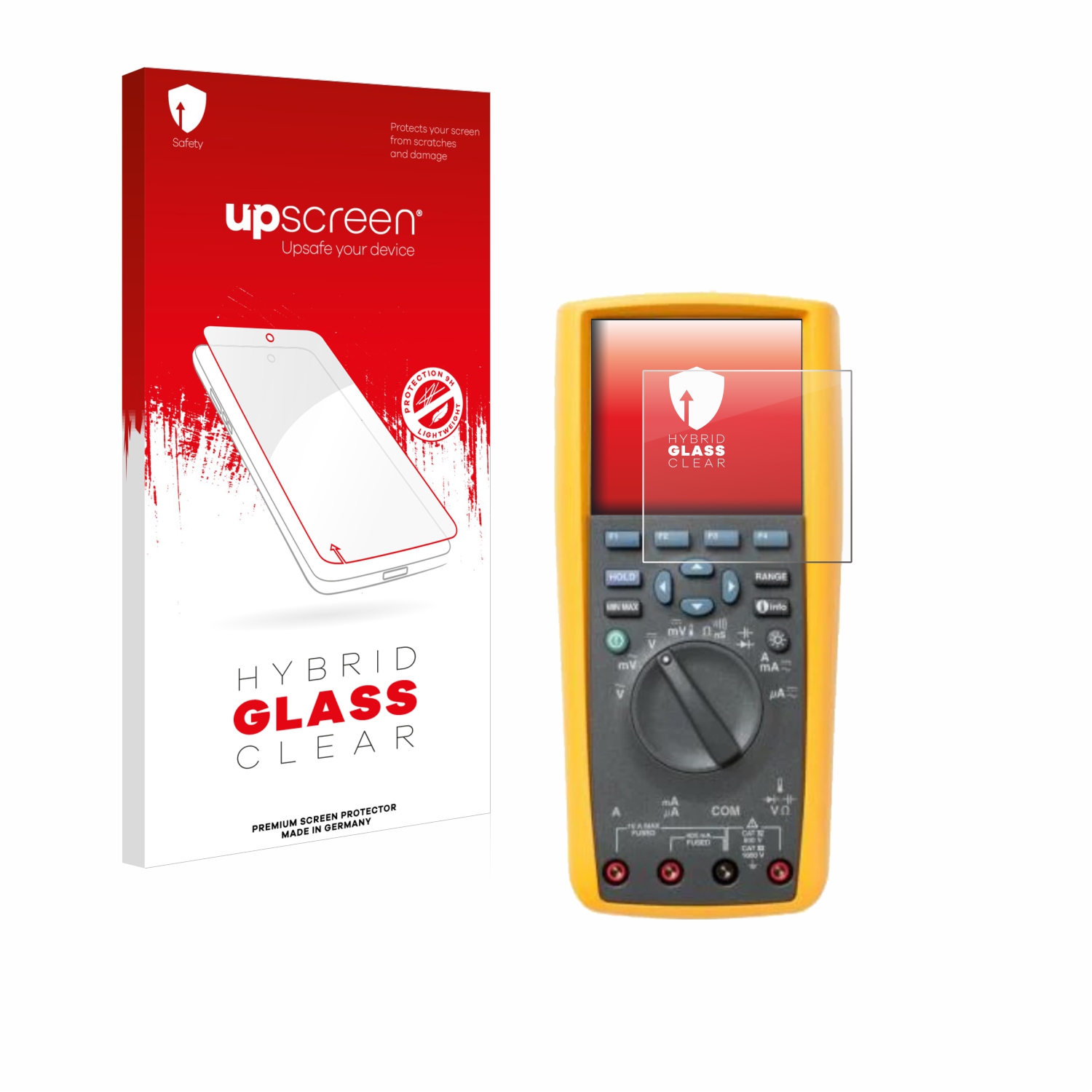čirá skleněná fólie upscreen Hybrid Glas pro Fluke 287