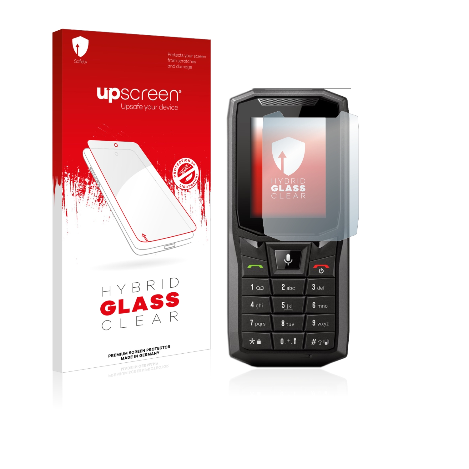 čirá skleněná fólie upscreen Hybrid Glas pro Crosscall Core-S4