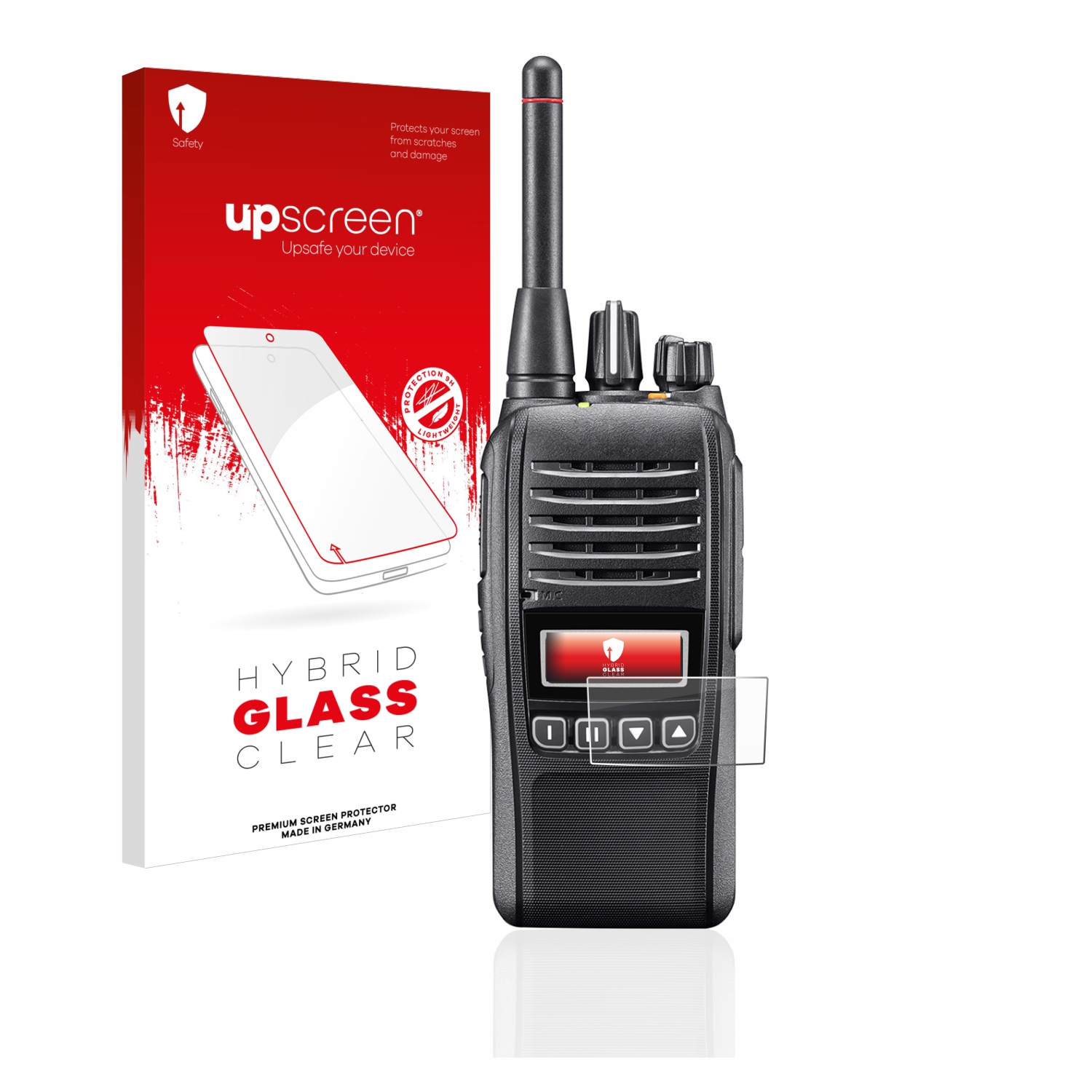 čirá skleněná fólie upscreen Hybrid Glas pro Icom IC-F29SDR