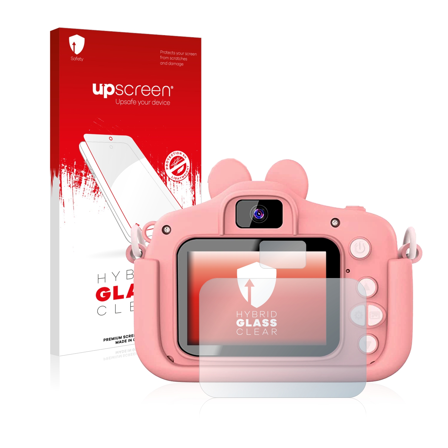 čirá skleněná fólie upscreen Hybrid Glas pro Gofunly Children´s Digital Camera