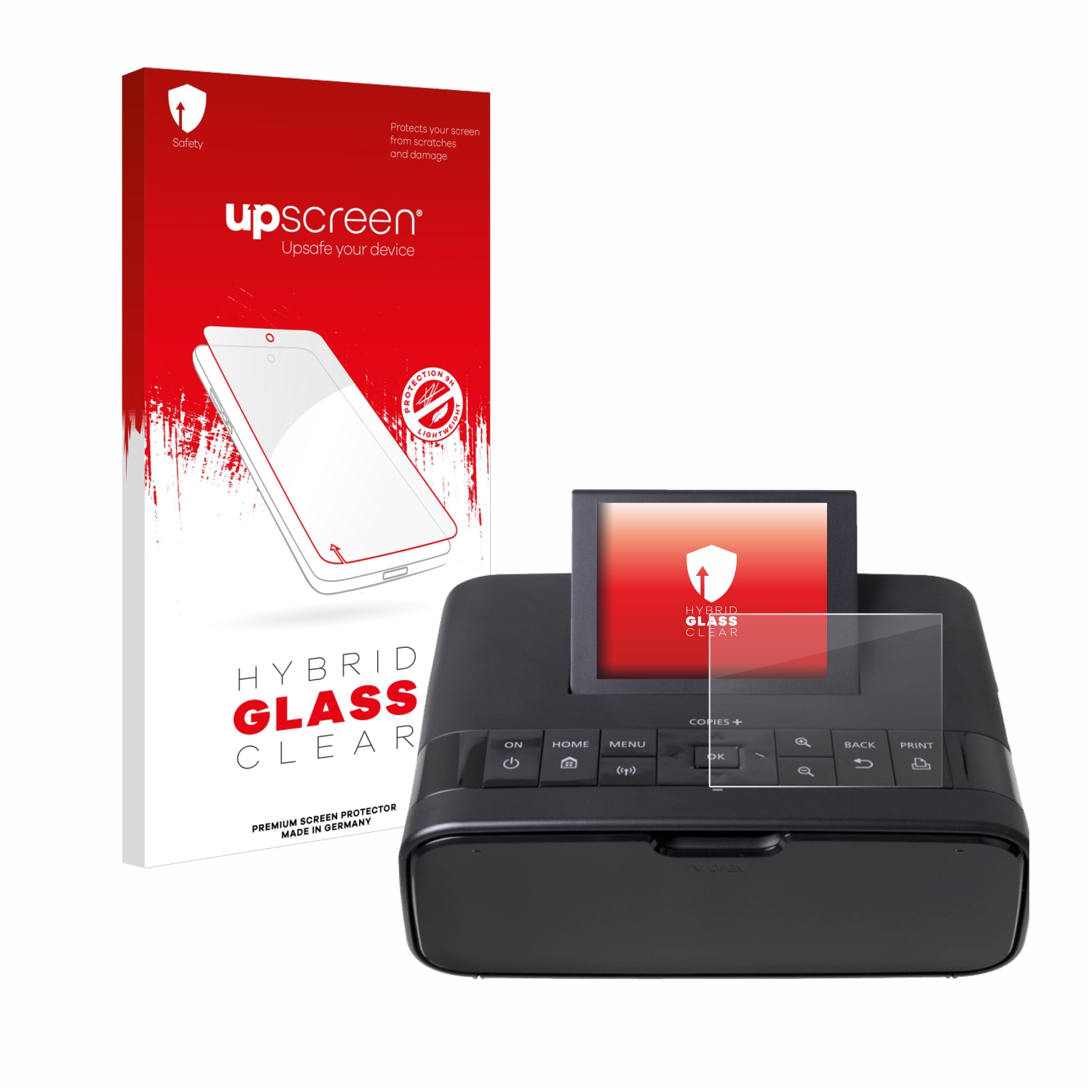 čirá skleněná fólie upscreen Hybrid Glas pro Canon Selphy CP1300