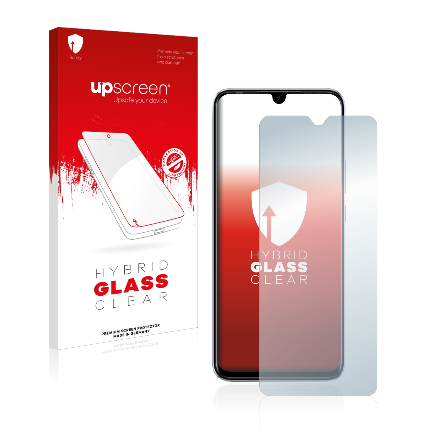 čirá skleněná fólie upscreen Hybrid Glas pro Infinix Smart 5