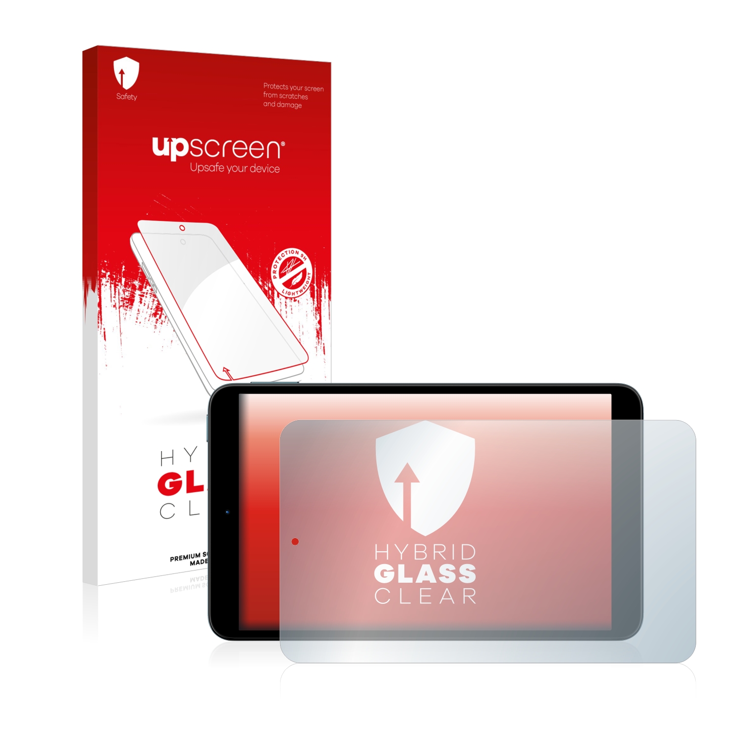čirá skleněná fólie upscreen Hybrid Glas pro Nokia T10