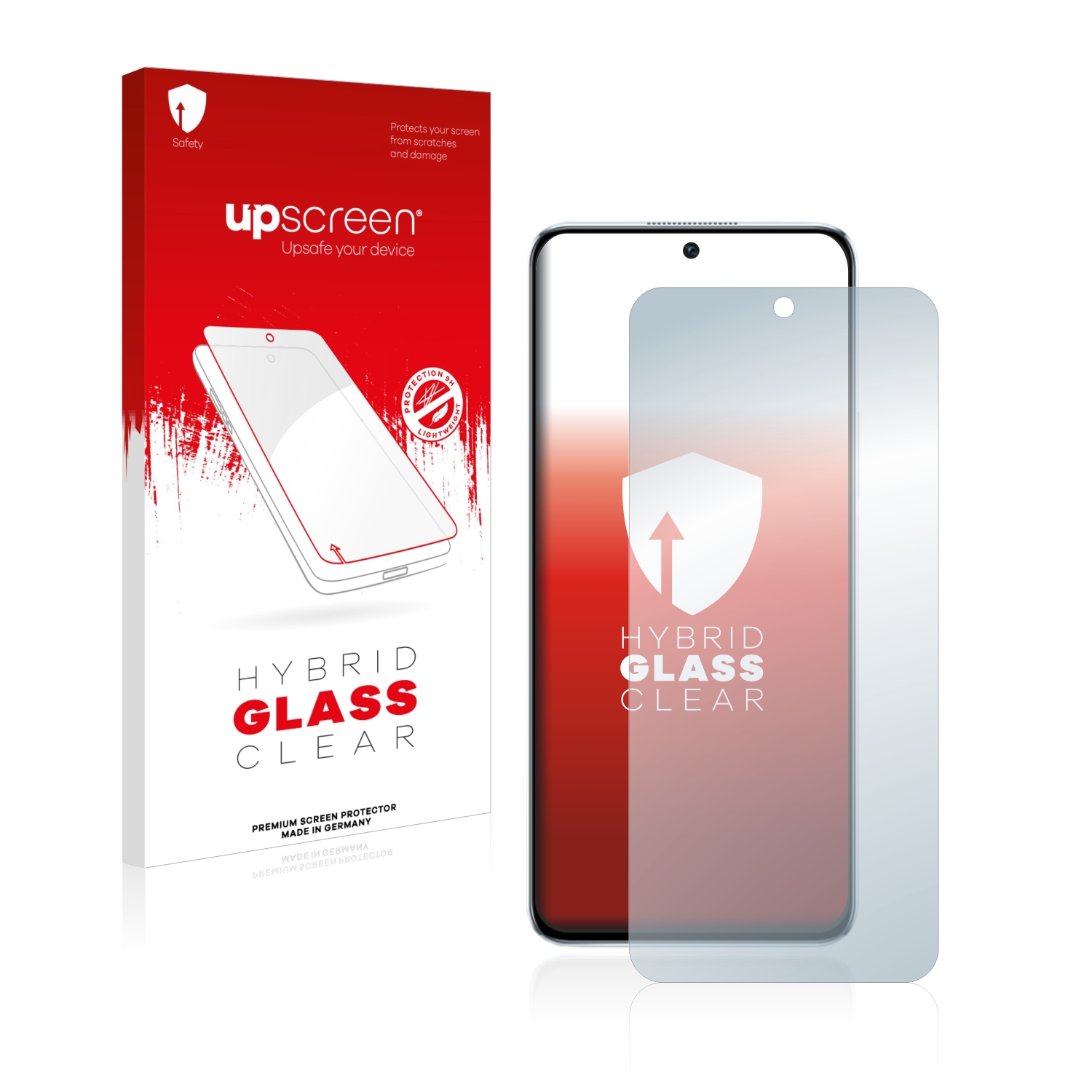 čirá skleněná fólie upscreen Hybrid Glas pro Honor X8 5G