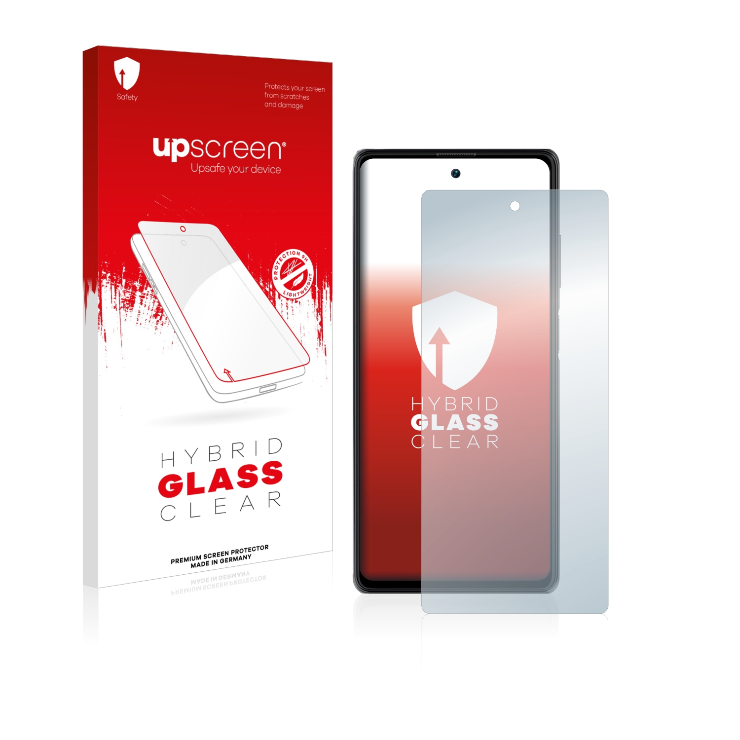 čirá skleněná fólie upscreen Hybrid Glas pro Blackview A100