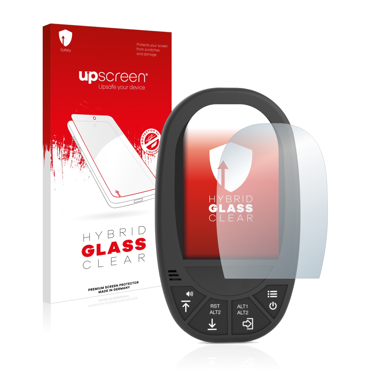 čirá skleněná fólie upscreen Hybrid Glas pro Flymaster GPS LS