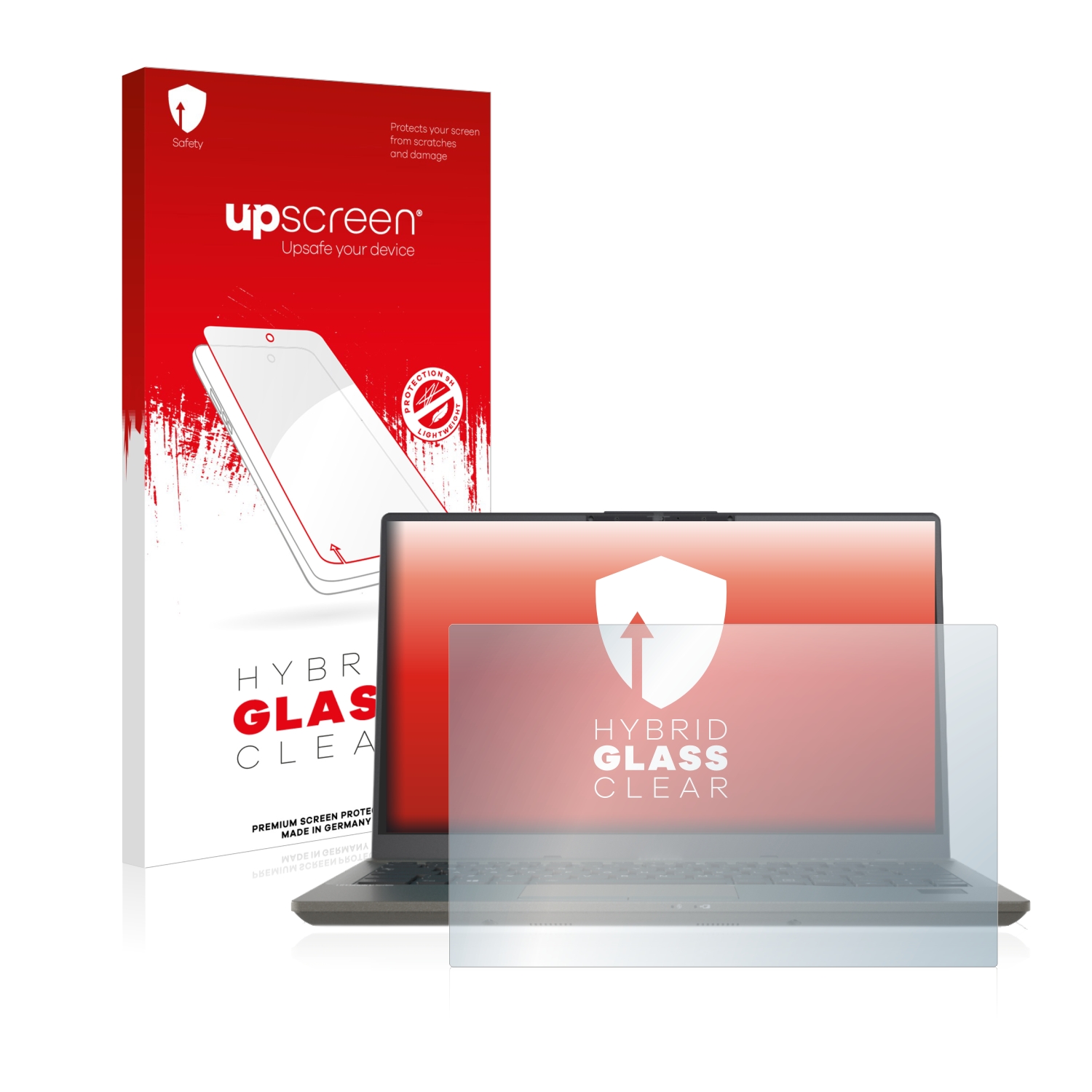 čirá skleněná fólie upscreen Hybrid Glas pro Fujitsu Lifebook U7411