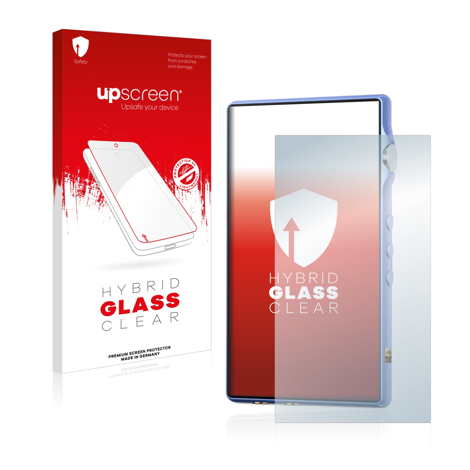 čirá skleněná fólie upscreen Hybrid Glas pro iBasso DX170
