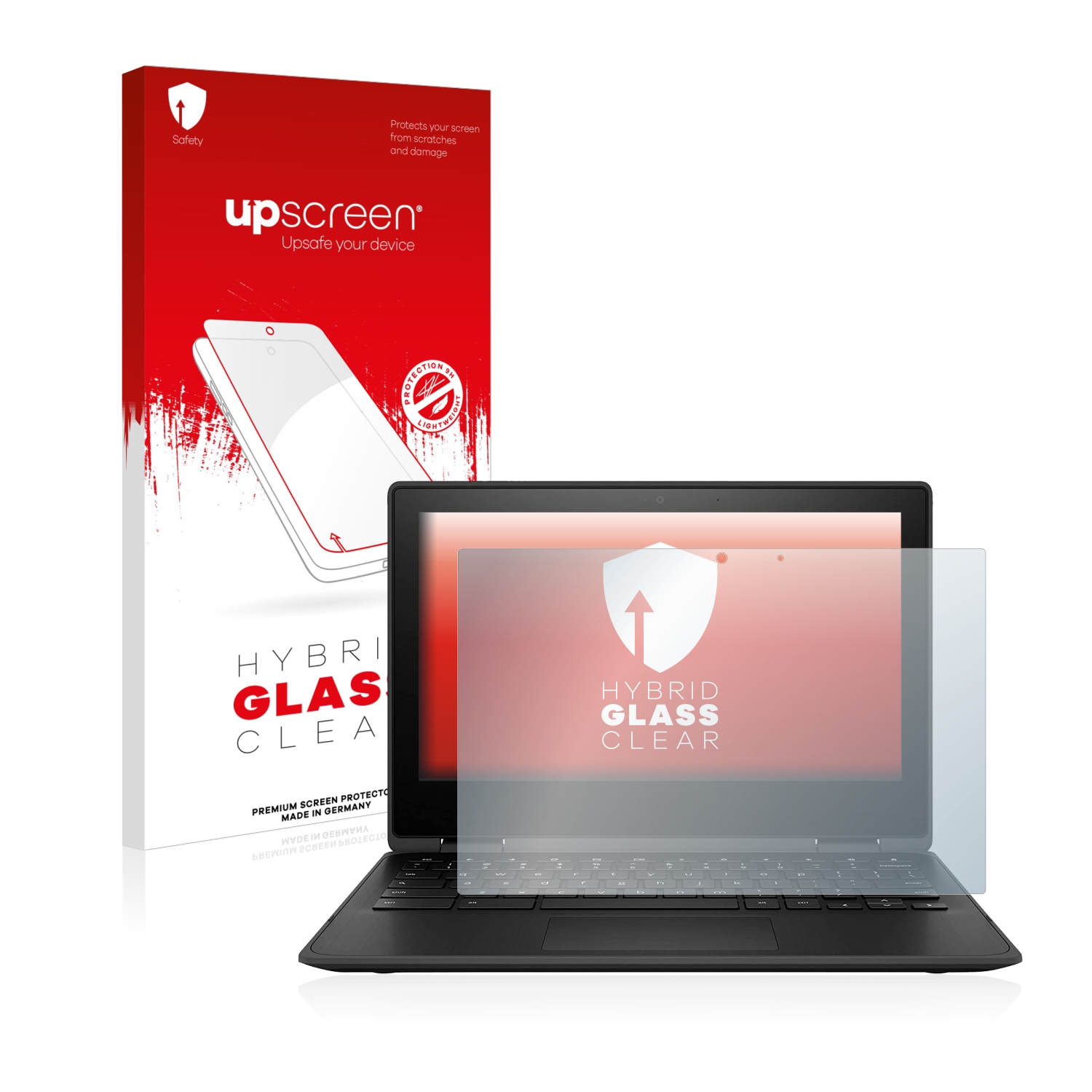 čirá skleněná fólie upscreen Hybrid Glas pro HP Chromebook x360 11 G3