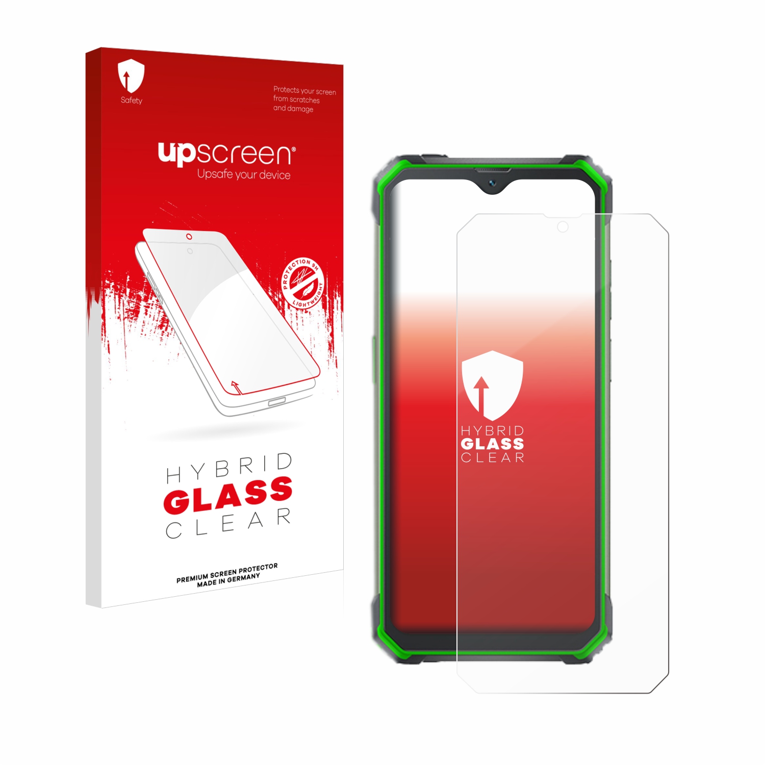 čirá skleněná fólie upscreen Hybrid Glas pro Blackview BV7100