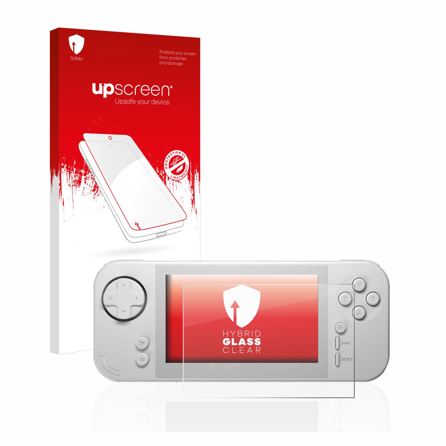 čirá skleněná fólie upscreen Hybrid Glas pro Evercade EXP