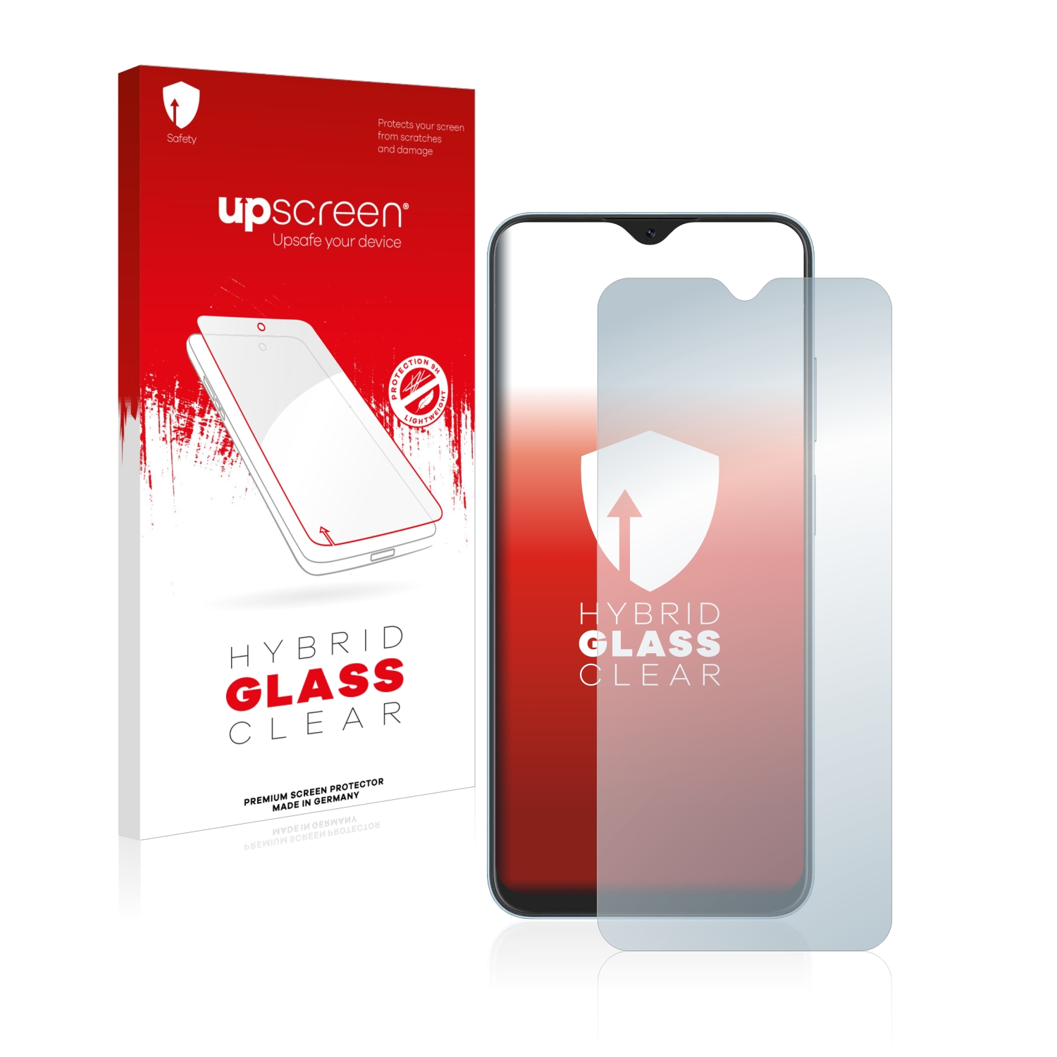 čirá skleněná fólie upscreen Hybrid Glas pro Blackview Oscal C80