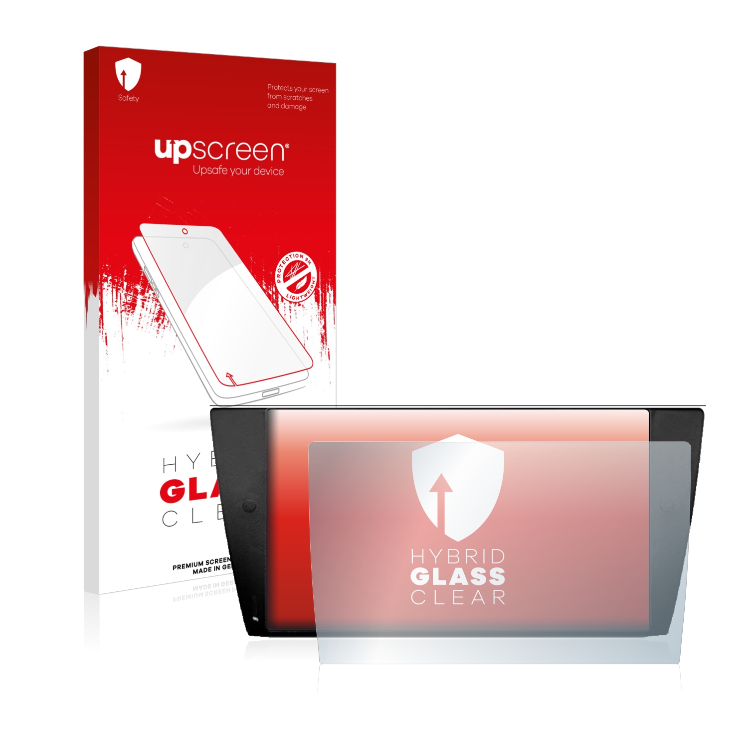 čirá skleněná fólie upscreen Hybrid Glas pro Eonon Q63PR0