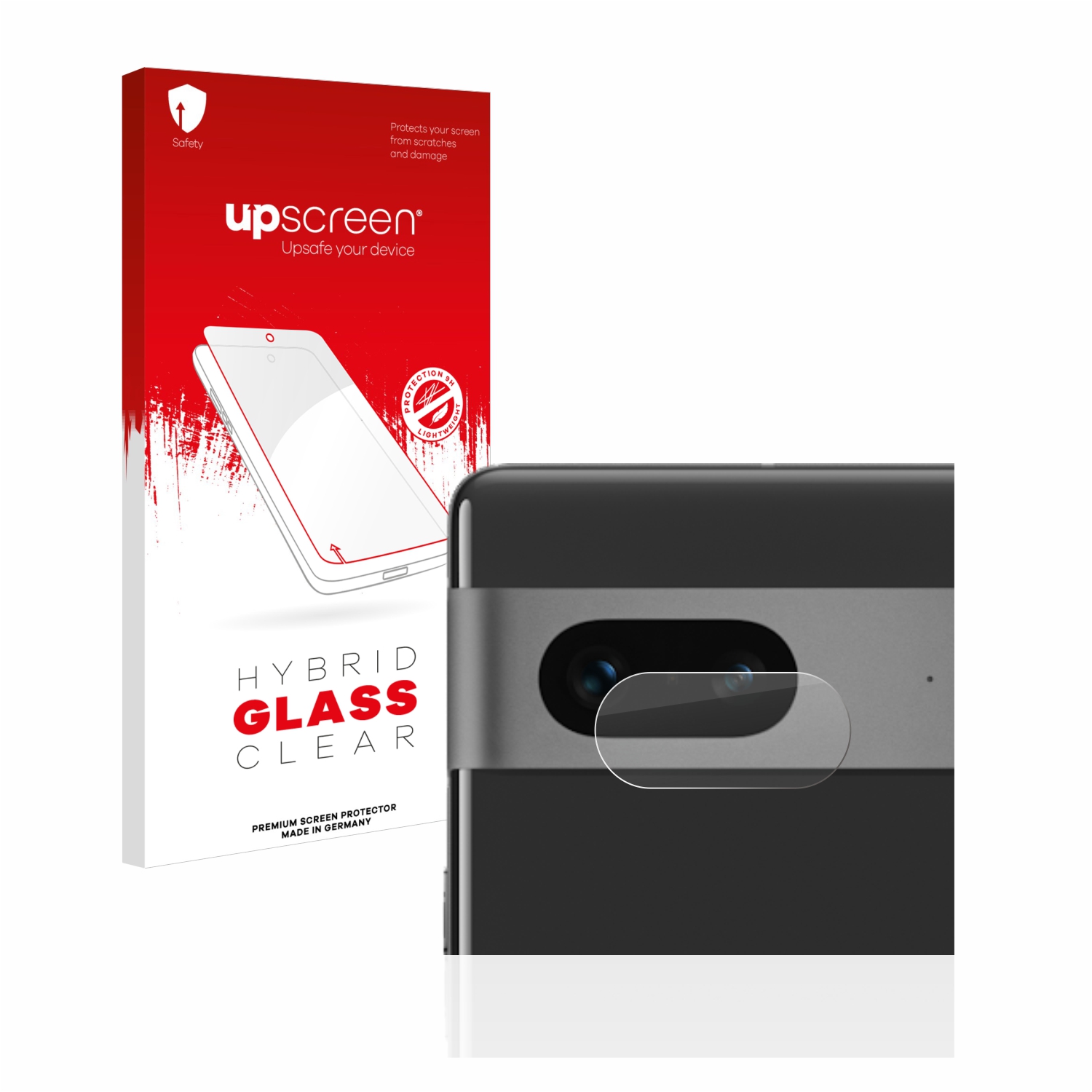 čirá skleněná fólie upscreen Hybrid Glas pro Google Pixel 7 (pouze kamera)