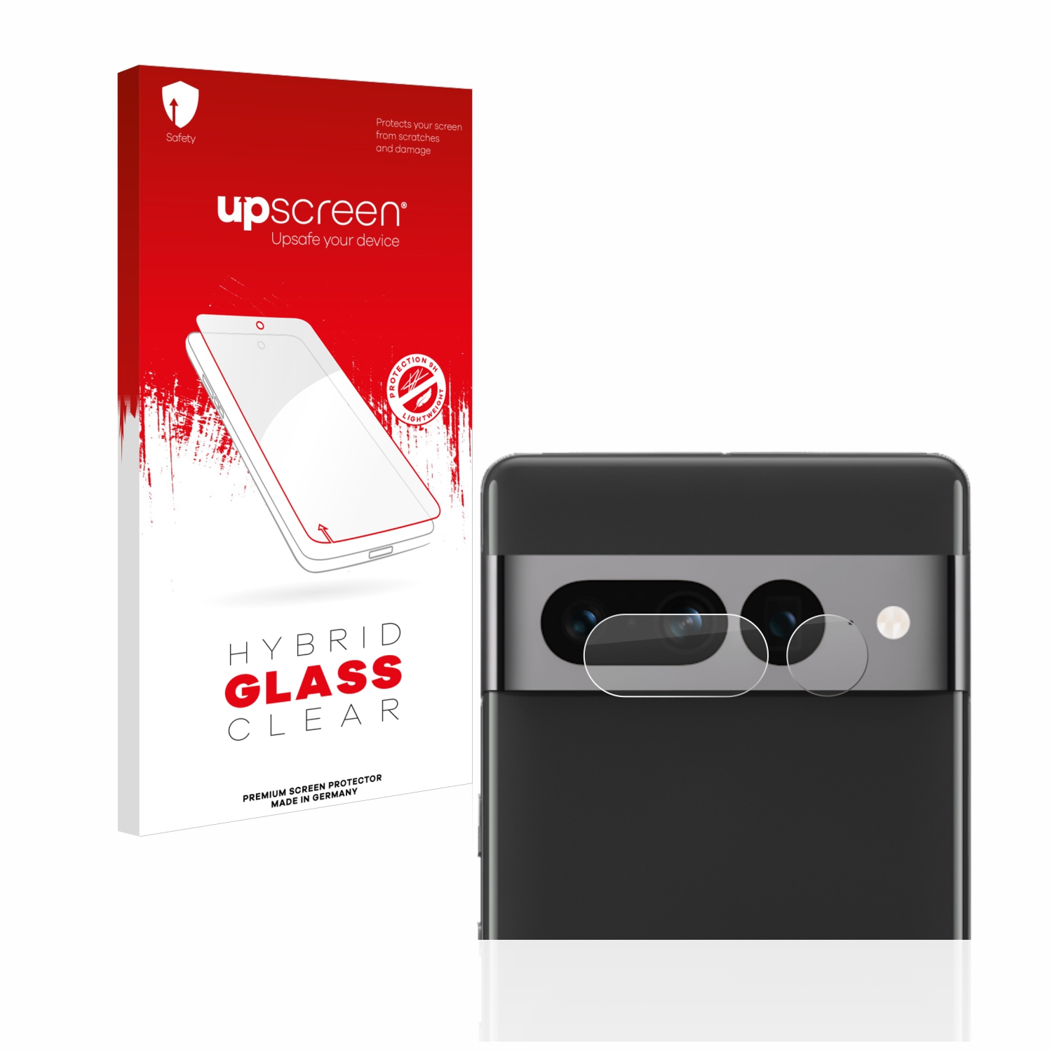 čirá skleněná fólie upscreen Hybrid Glas pro Google Pixel 7 Pro (pouze kamera)