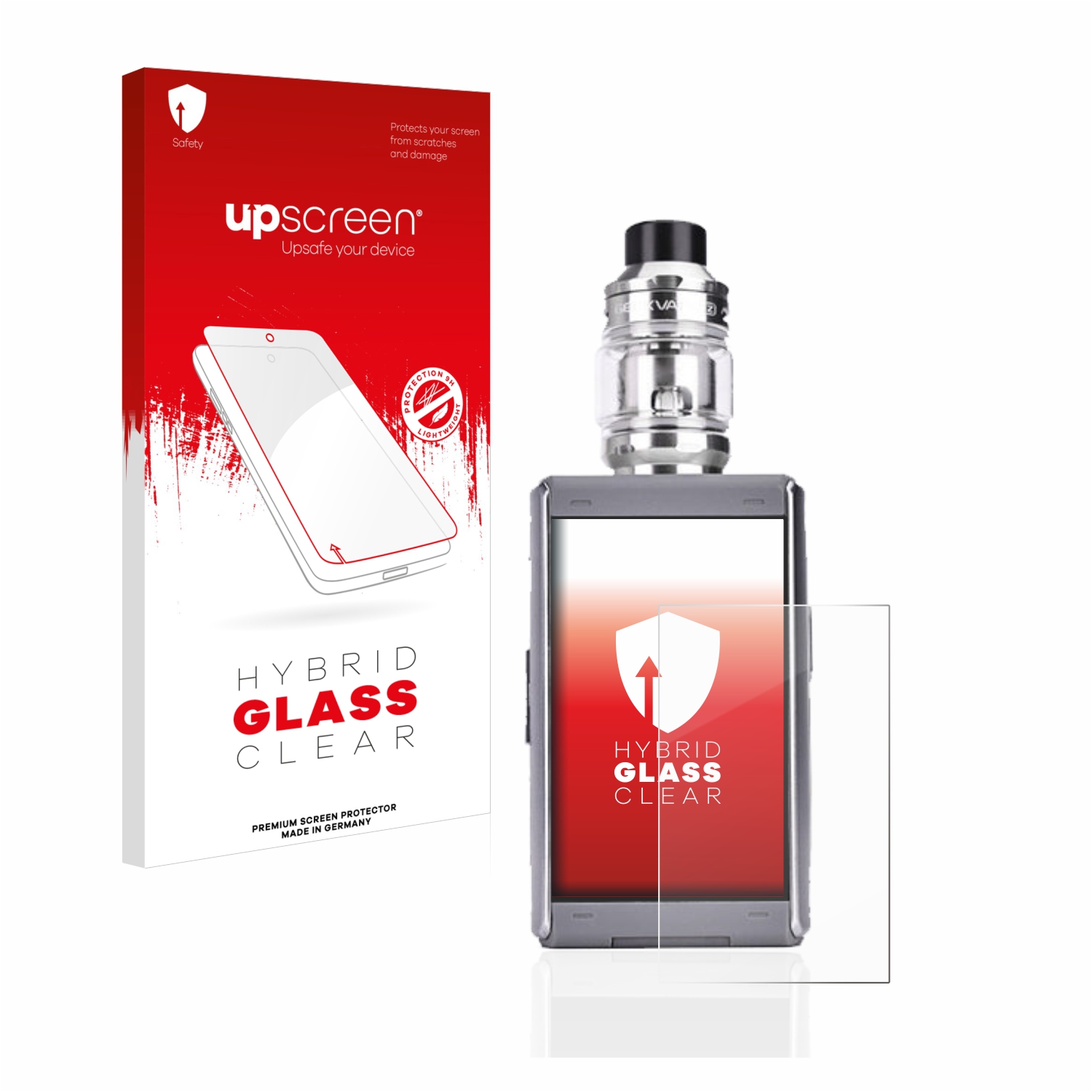 čirá skleněná fólie upscreen Hybrid Glas pro GeekVape T200