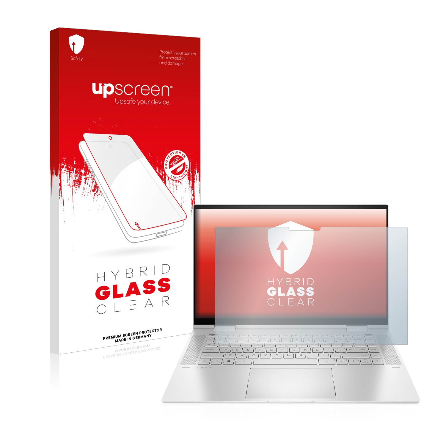 čirá skleněná fólie upscreen Hybrid Glas pro HP Envy x360 15-ew0777ng