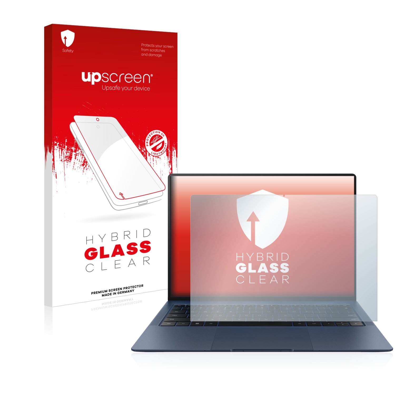 čirá skleněná fólie upscreen Hybrid Glas pro Huawei MateBook X Pro 2022
