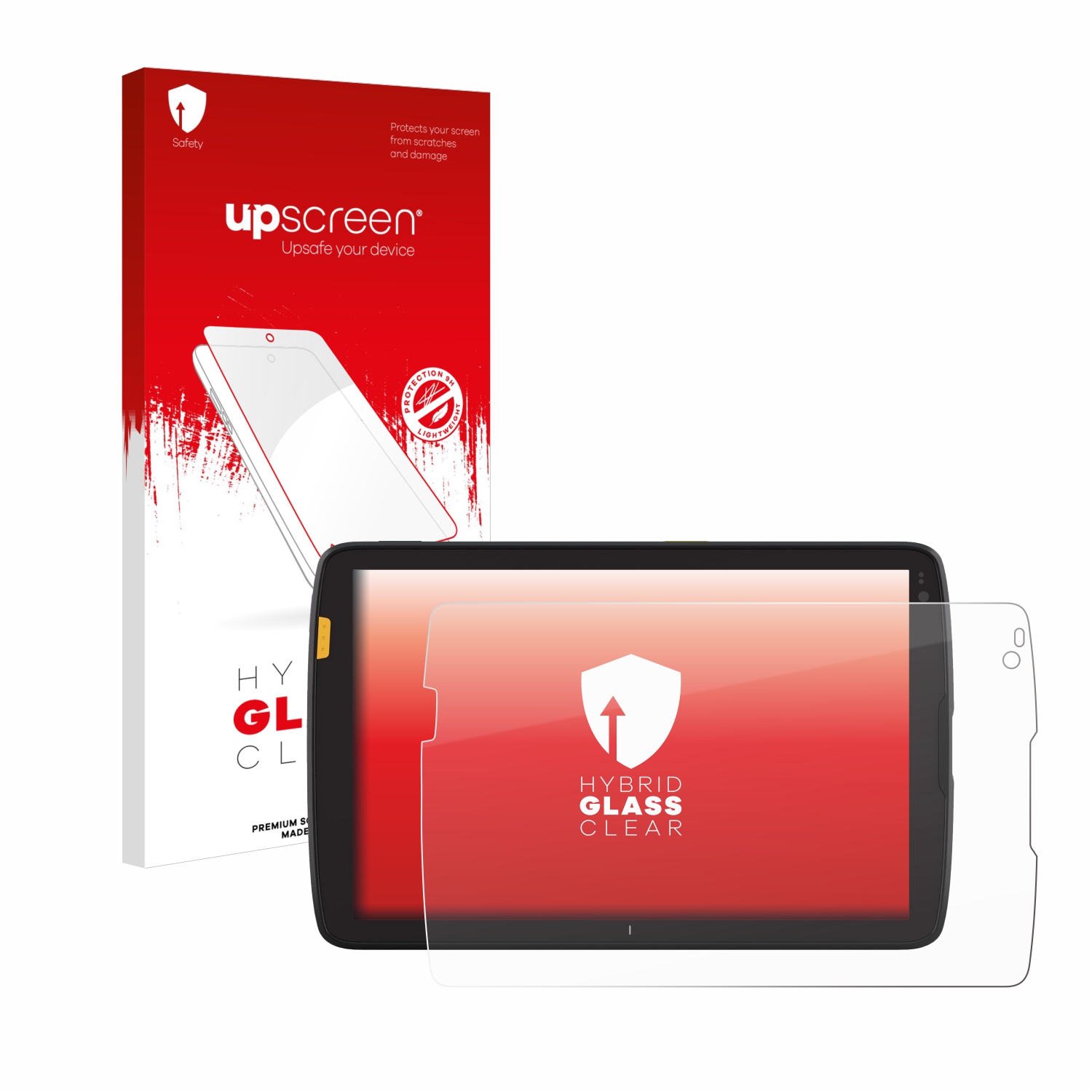 čirá skleněná fólie upscreen Hybrid Glas pro Zebra ET45 8