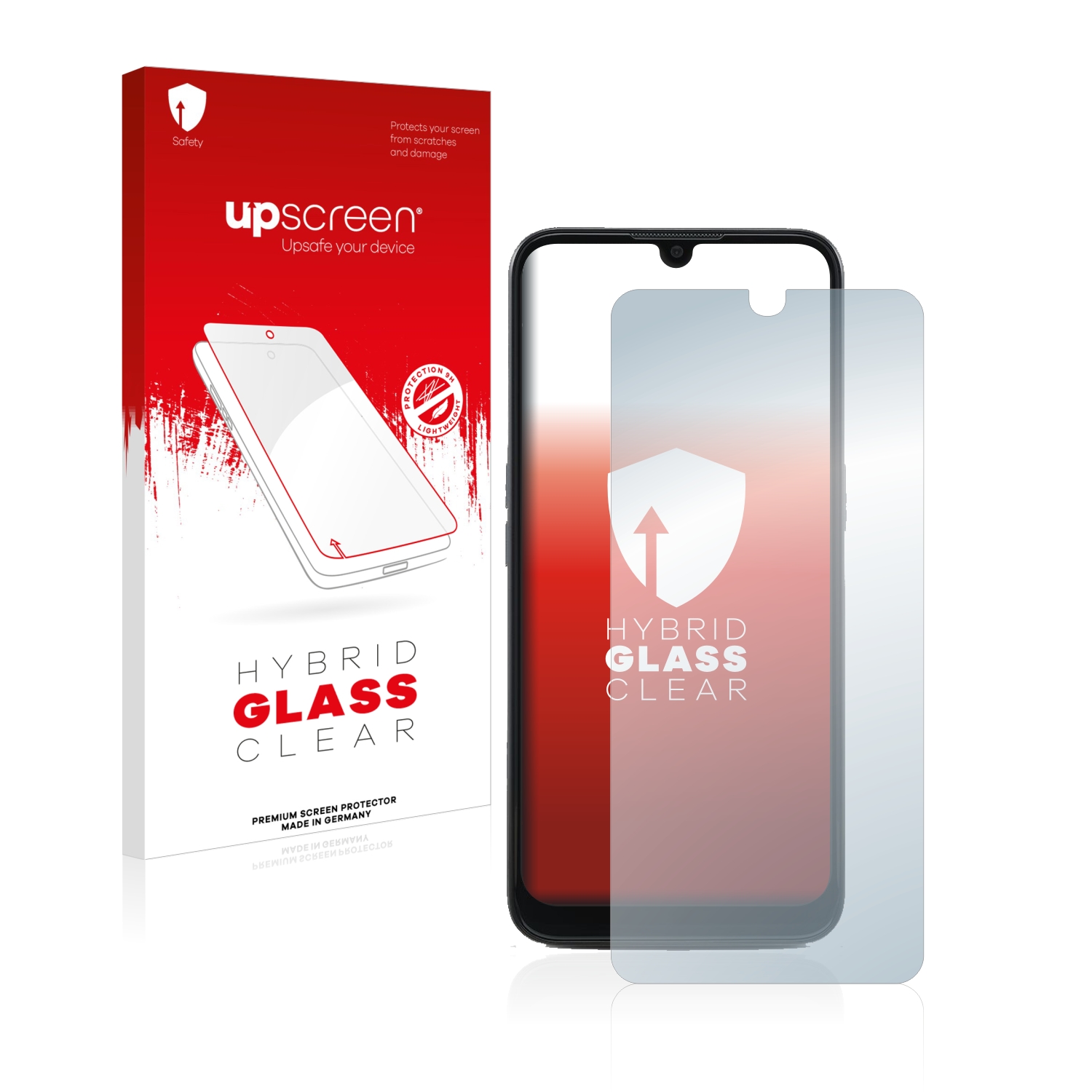 čirá skleněná fólie upscreen Hybrid Glas pro Doro 8100 PLUS