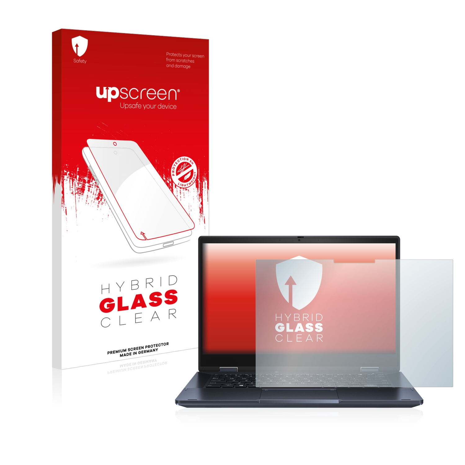 čirá skleněná fólie upscreen Hybrid Glas pro ASUS ExpertBook B3 Flip
