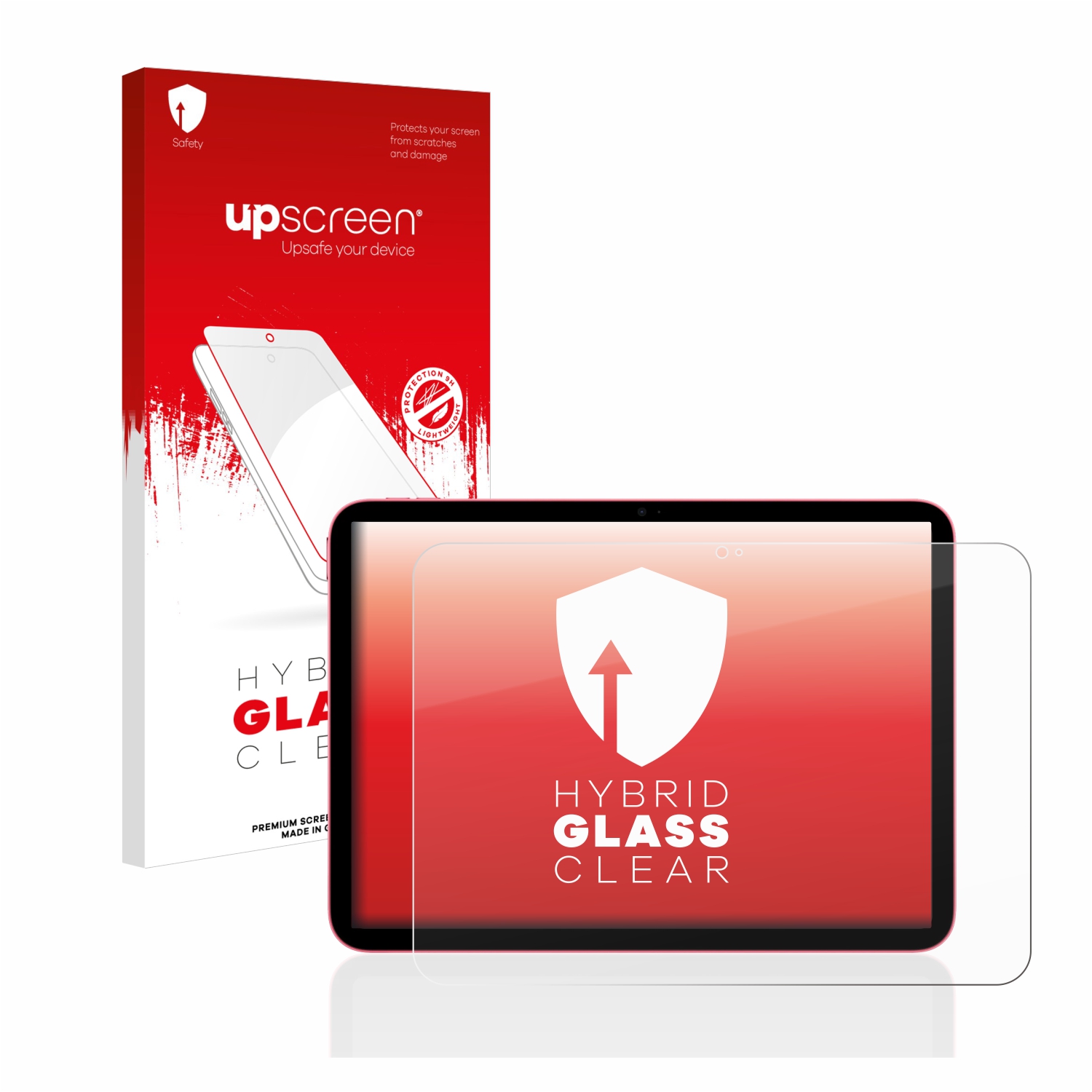 čirá skleněná fólie upscreen Hybrid Glas pro Apple iPad 10.9 2022 WiFi (10. Gen.)