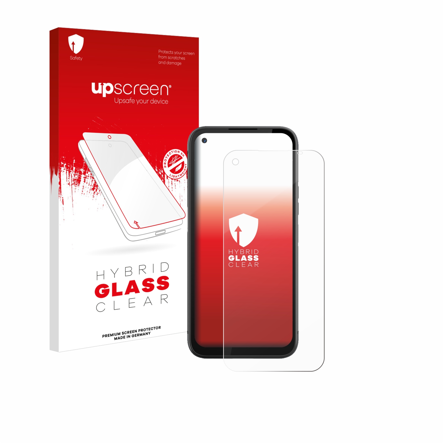 čirá skleněná fólie upscreen Hybrid Glas pro Gigaset GX6