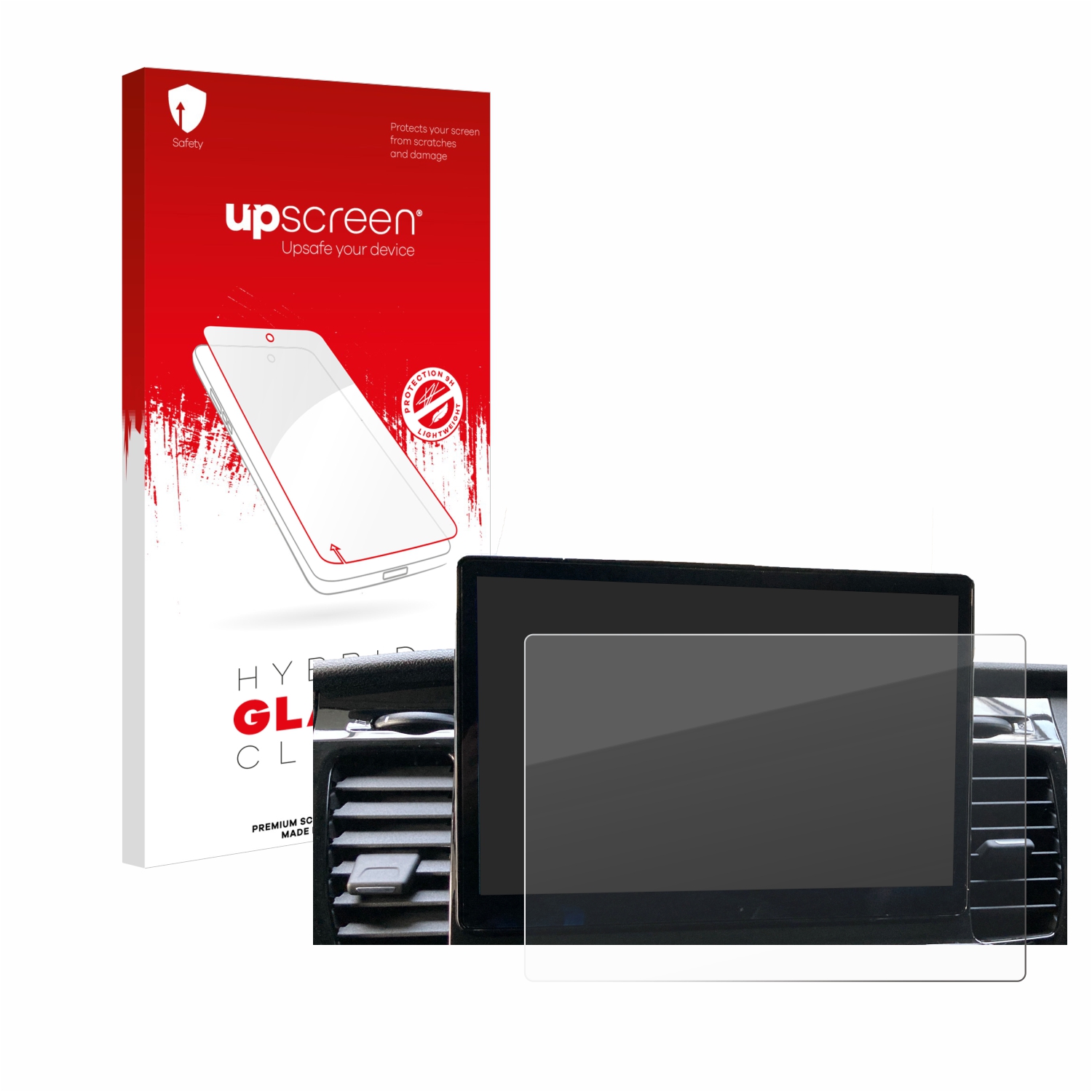 čirá skleněná fólie upscreen Hybrid Glas pro Ford Transit SYNC 4