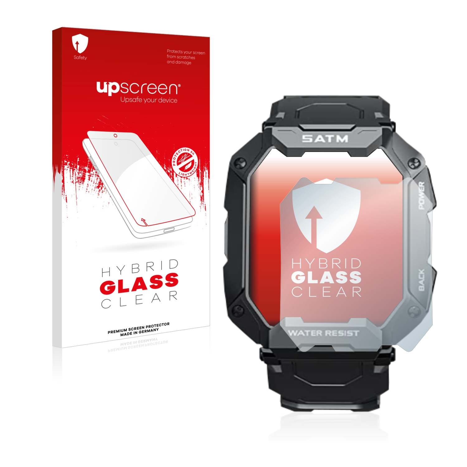 čirá skleněná fólie upscreen Hybrid Glas pro Bengux C20