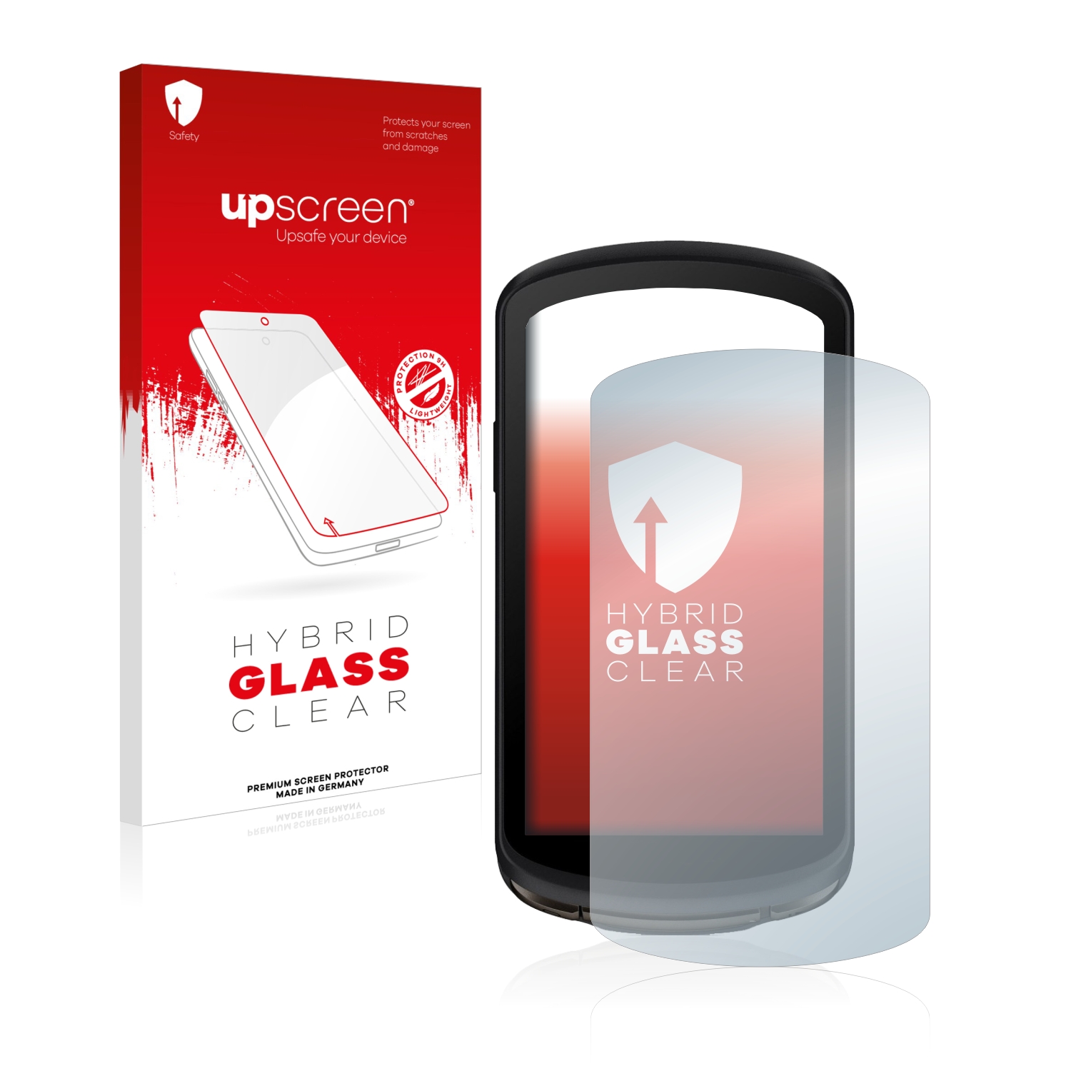 čirá skleněná fólie upscreen Hybrid Glas pro Garmin Edge 1040 Solar