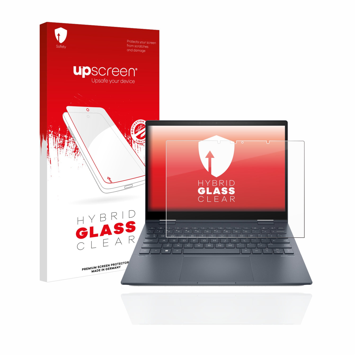 čirá skleněná fólie upscreen Hybrid Glas pro HP Envy x360 13-bfxxx