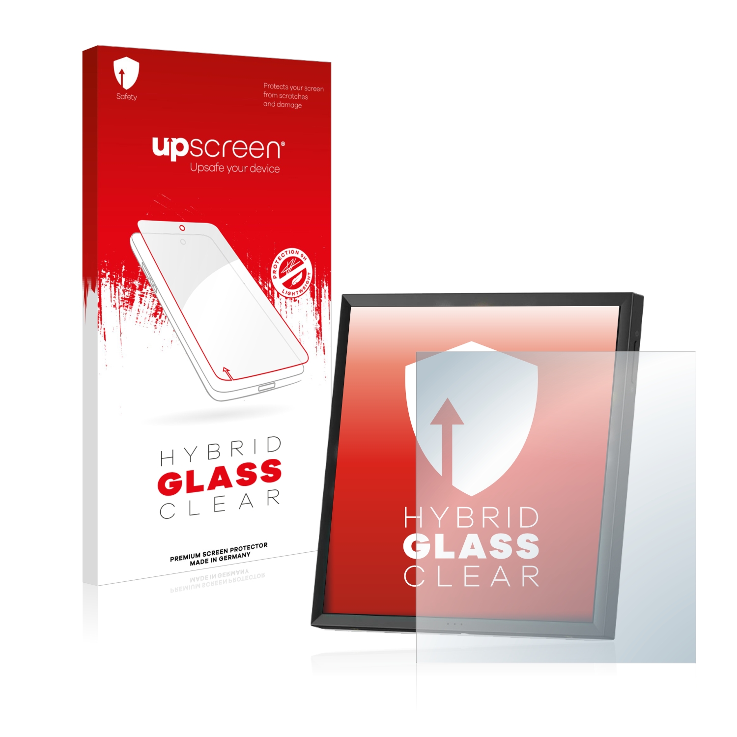 čirá skleněná fólie upscreen Hybrid Glas pro Divoom Pixoo-64