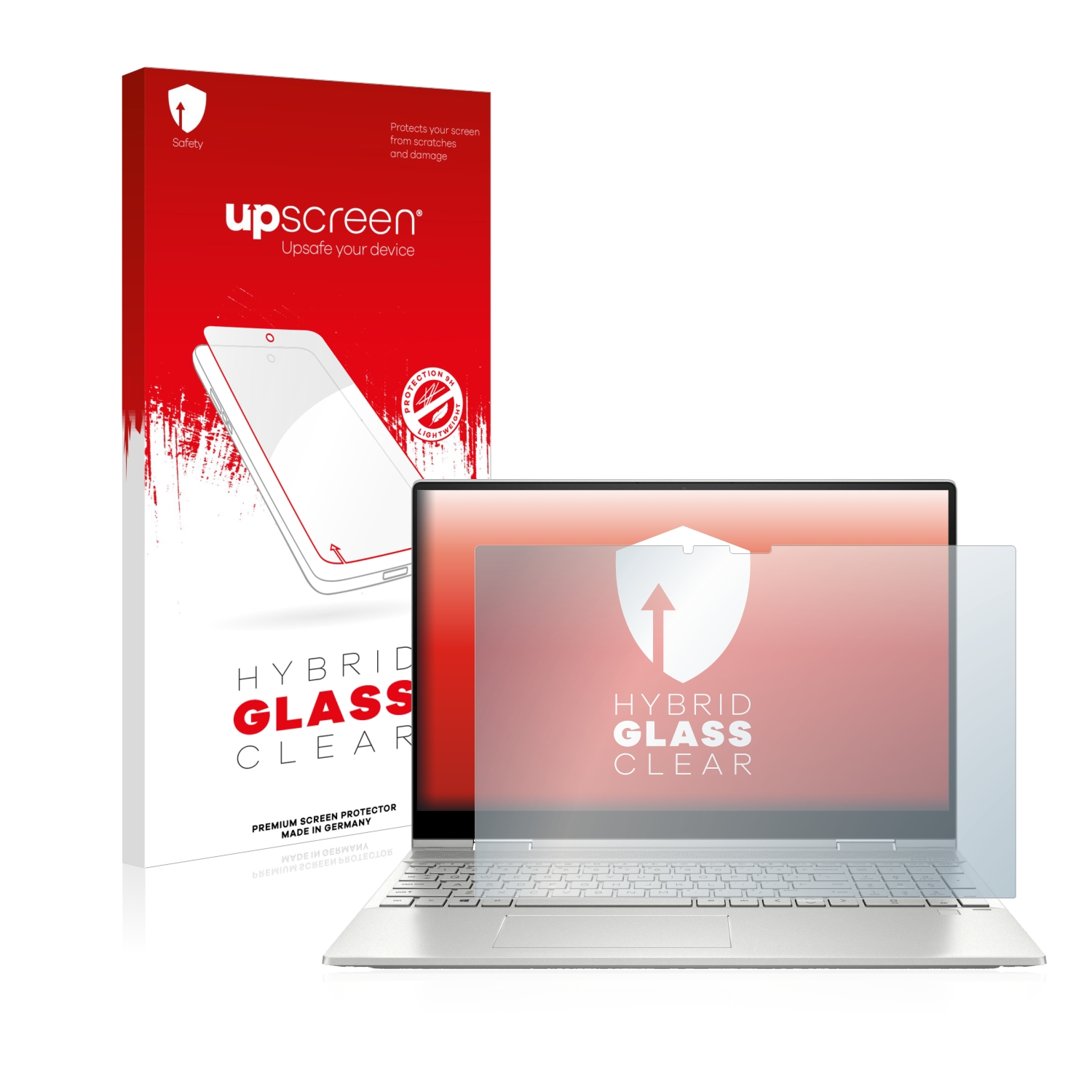 čirá skleněná fólie upscreen Hybrid Glas pro HP Envy x360 2-in-1 15-ey