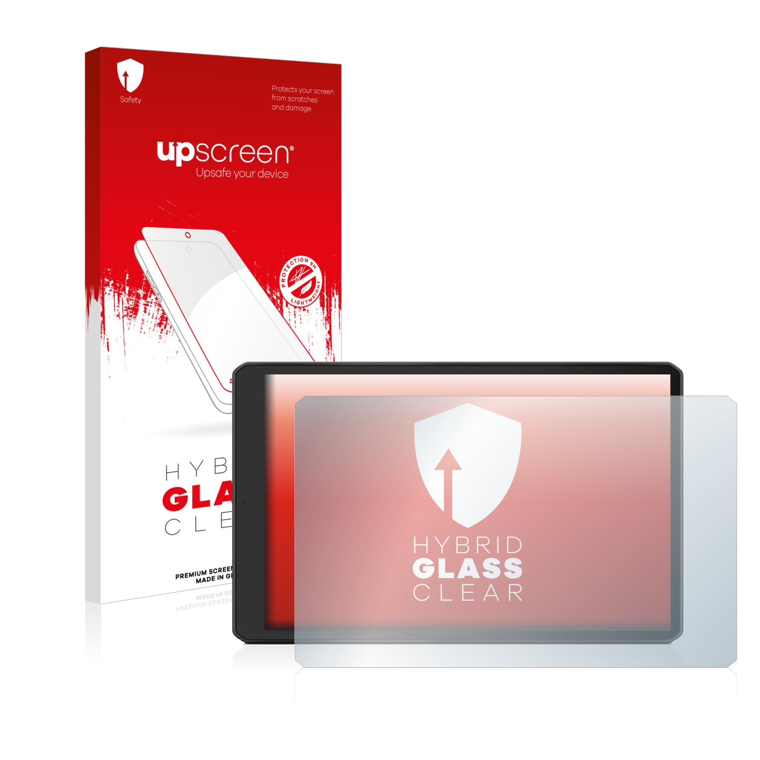 čirá skleněná fólie upscreen Hybrid Glas pro Garmin Vieo RV 1052