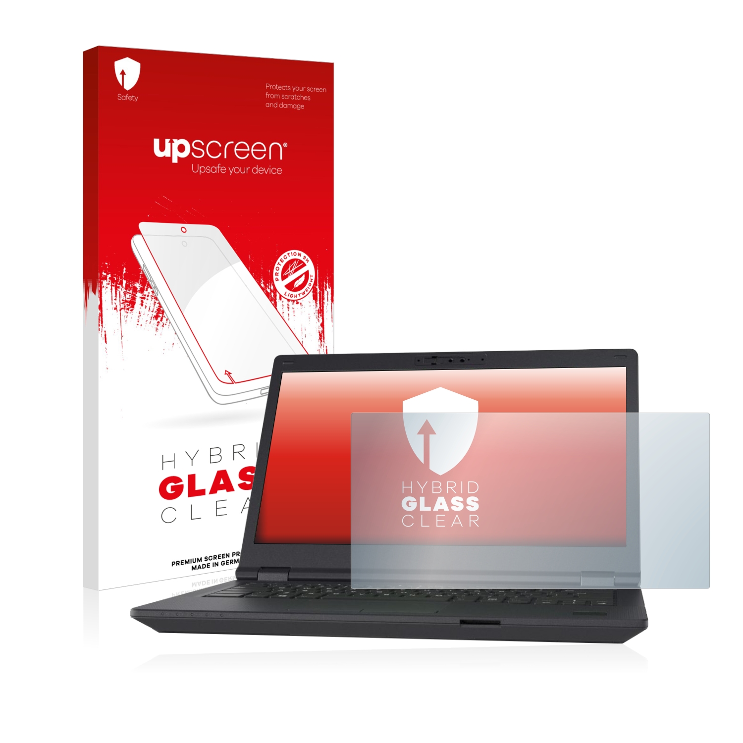 čirá skleněná fólie upscreen Hybrid Glas pro Fujitsu Lifebook E5411
