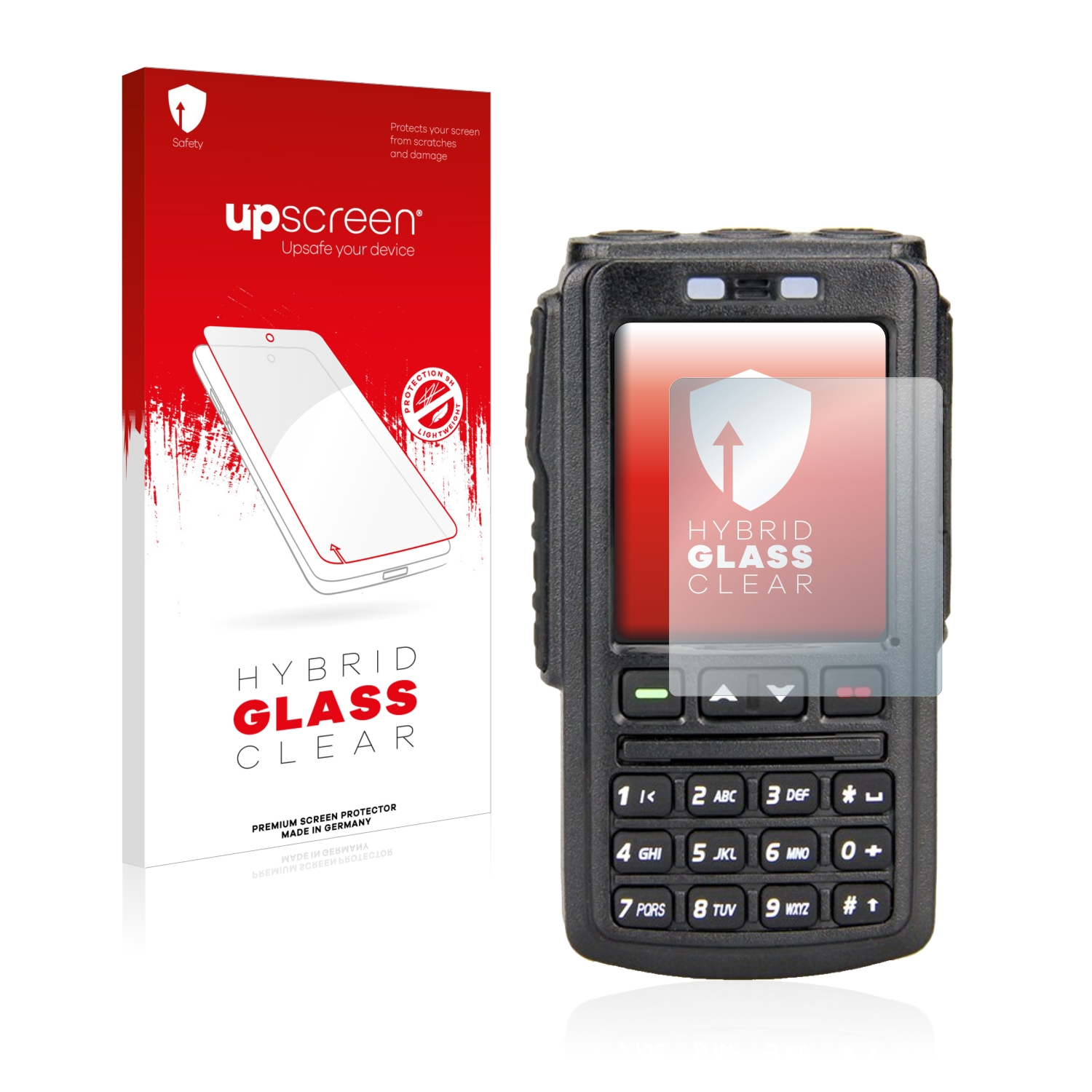 čirá skleněná fólie upscreen Hybrid Glas pro AnyTone BT-01