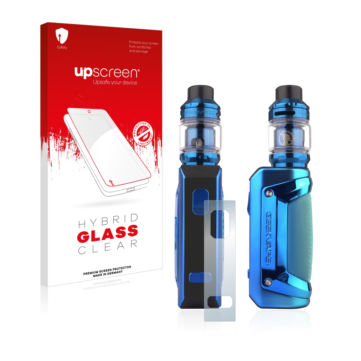 čirá skleněná fólie upscreen Hybrid Glas pro GeekVape Aegis Solo 2