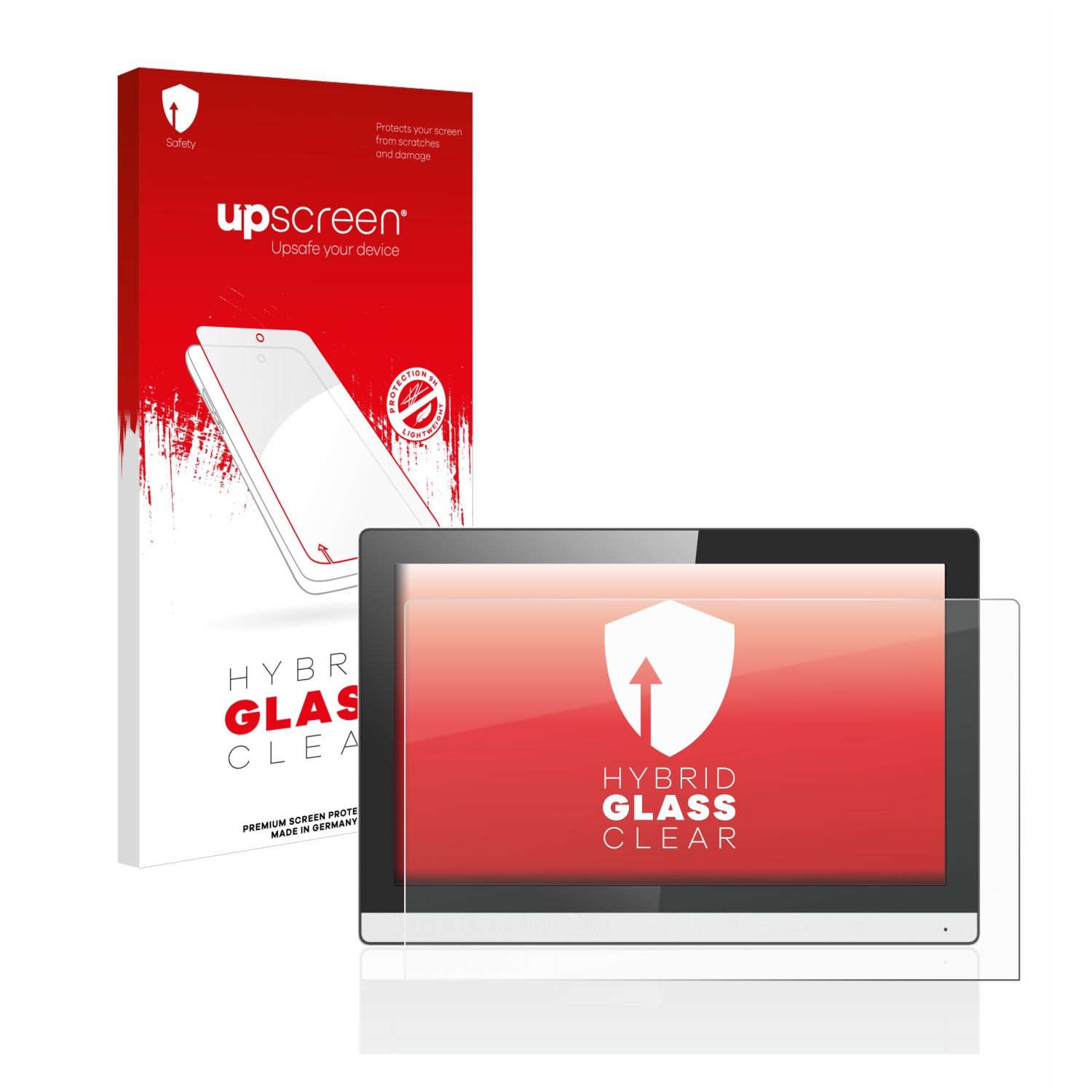 čirá skleněná fólie upscreen Hybrid Glas pro Hikvision KH6 Series DS-KH6350-WTE1