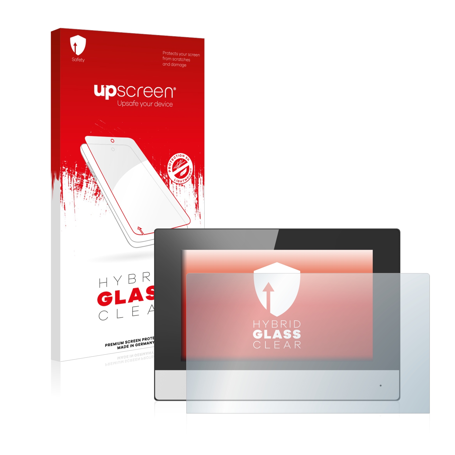 čirá skleněná fólie upscreen Hybrid Glas pro Hikvision DS-KH6320-WTE2 (vnitřní stanice)