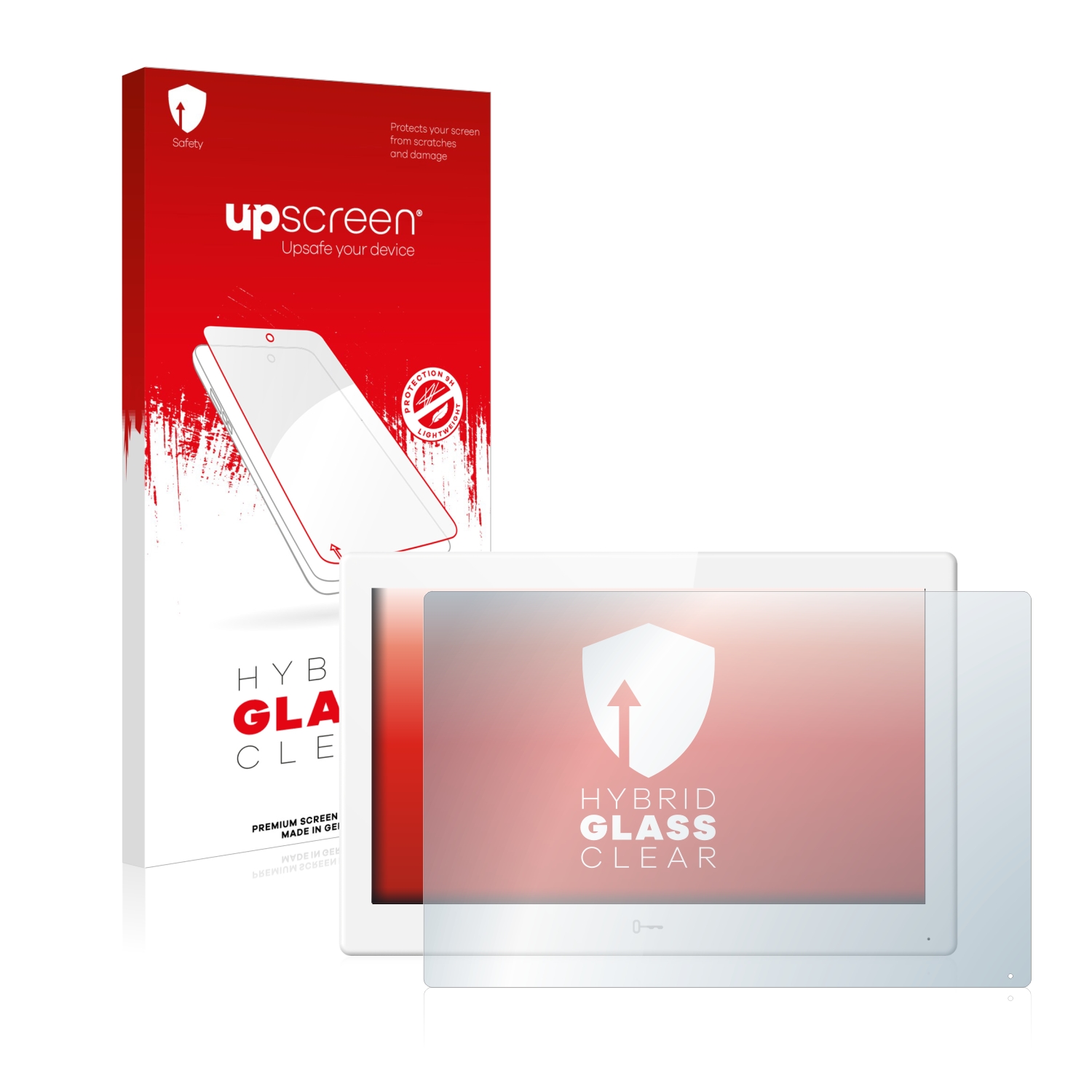 čirá skleněná fólie upscreen Hybrid Glas pro Hikvision DS-KH9510-WTE1 (vnitřní stanice)