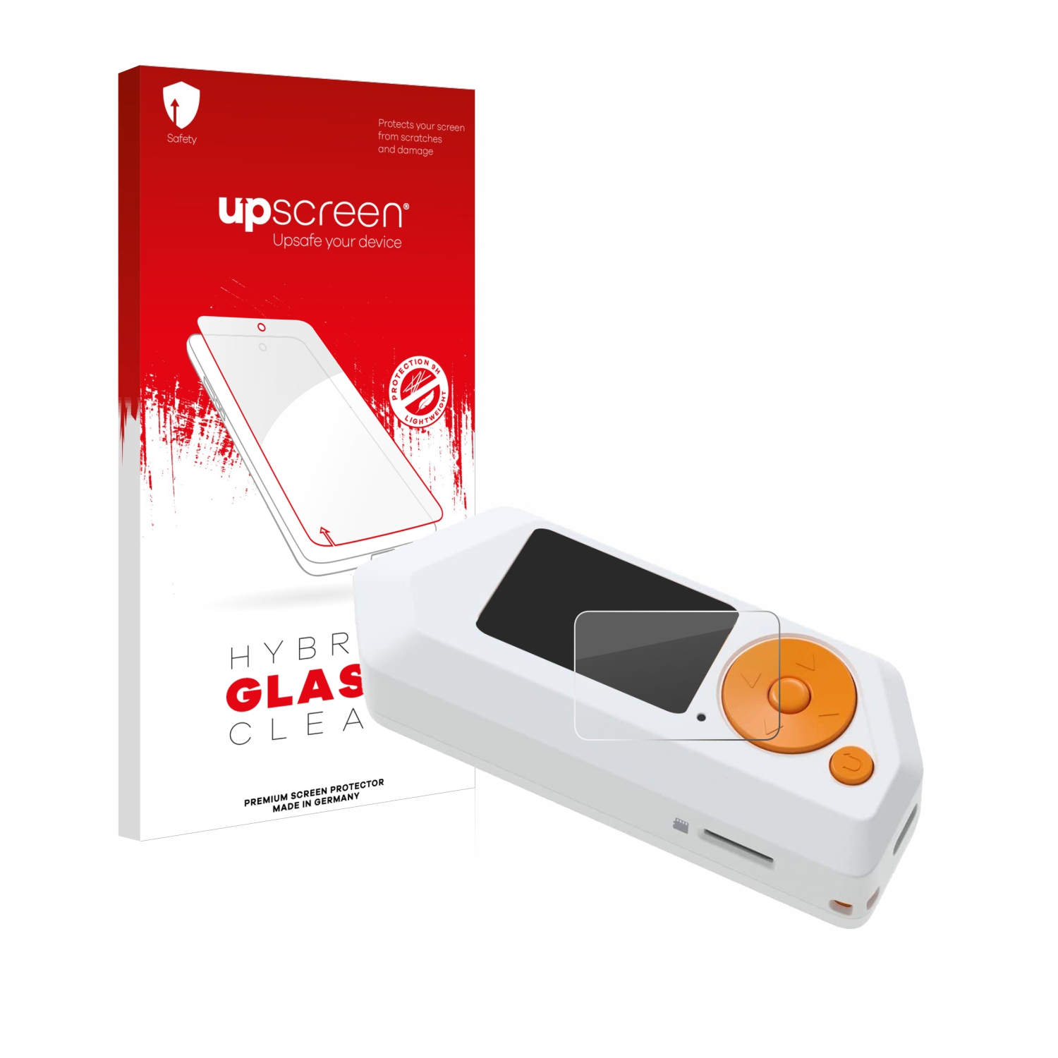 čirá skleněná fólie upscreen Hybrid Glas pro Flipper Zero FZ.1