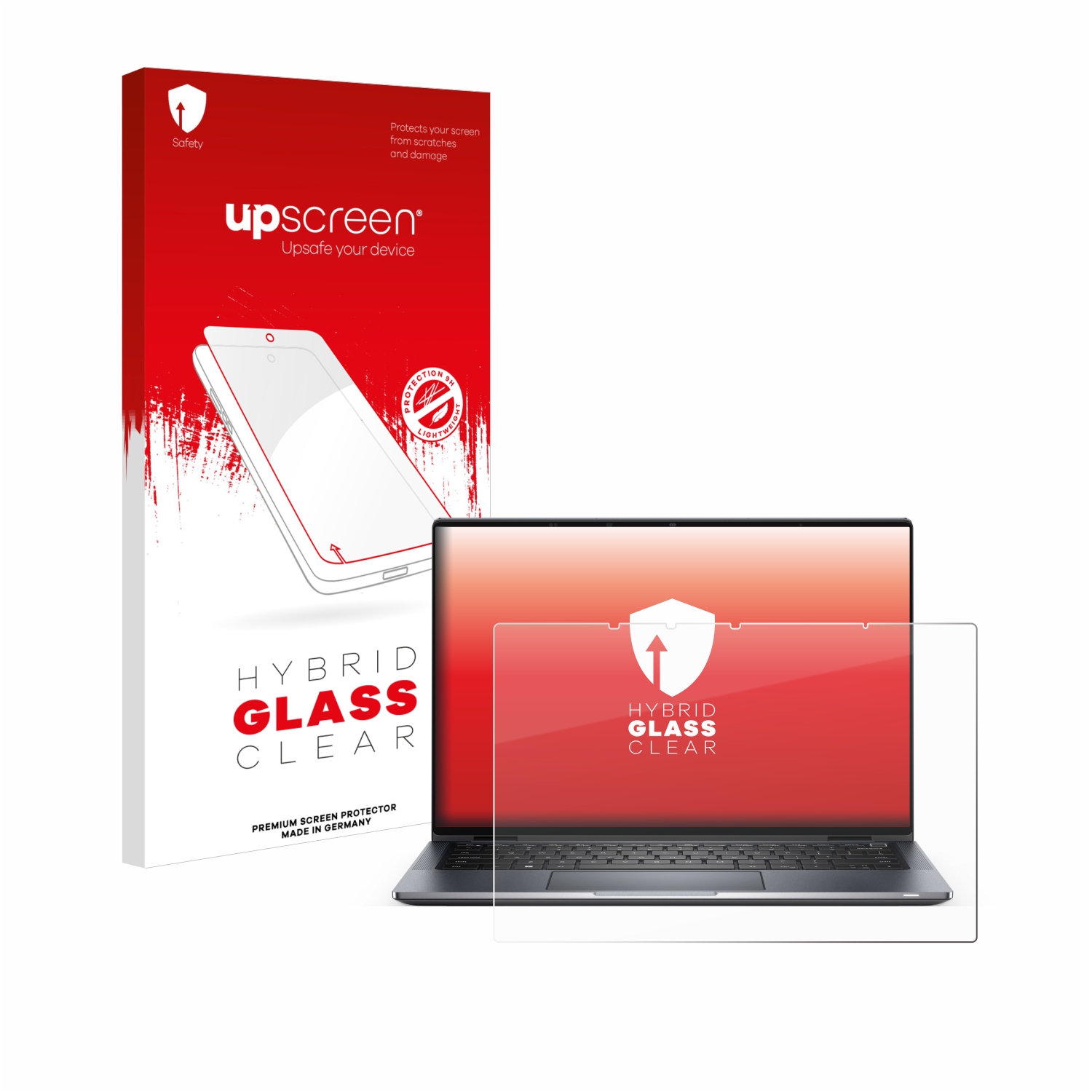 čirá skleněná fólie upscreen Hybrid Glas pro Dell Latitude 9330 2-in-1