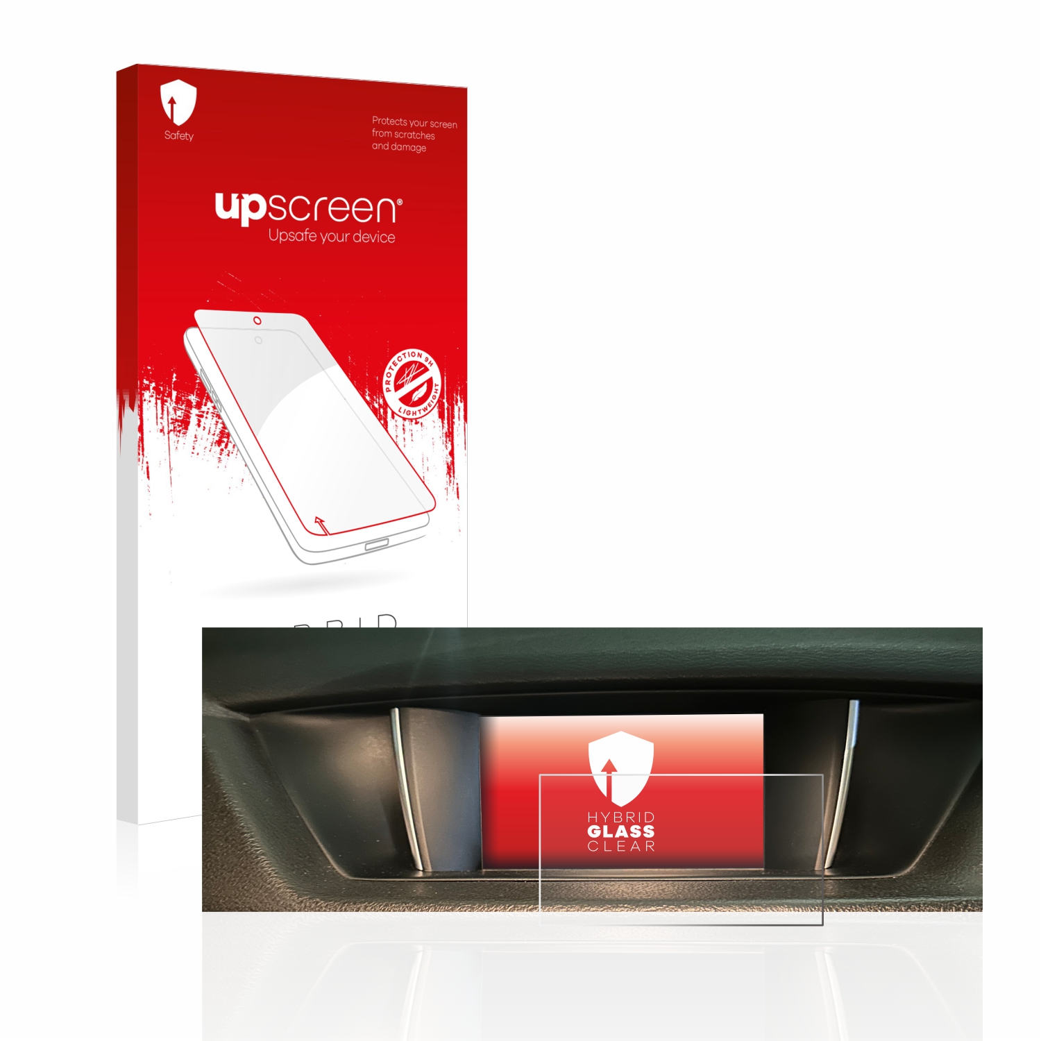 čirá skleněná fólie upscreen Hybrid Glas pro BMW X1 2014